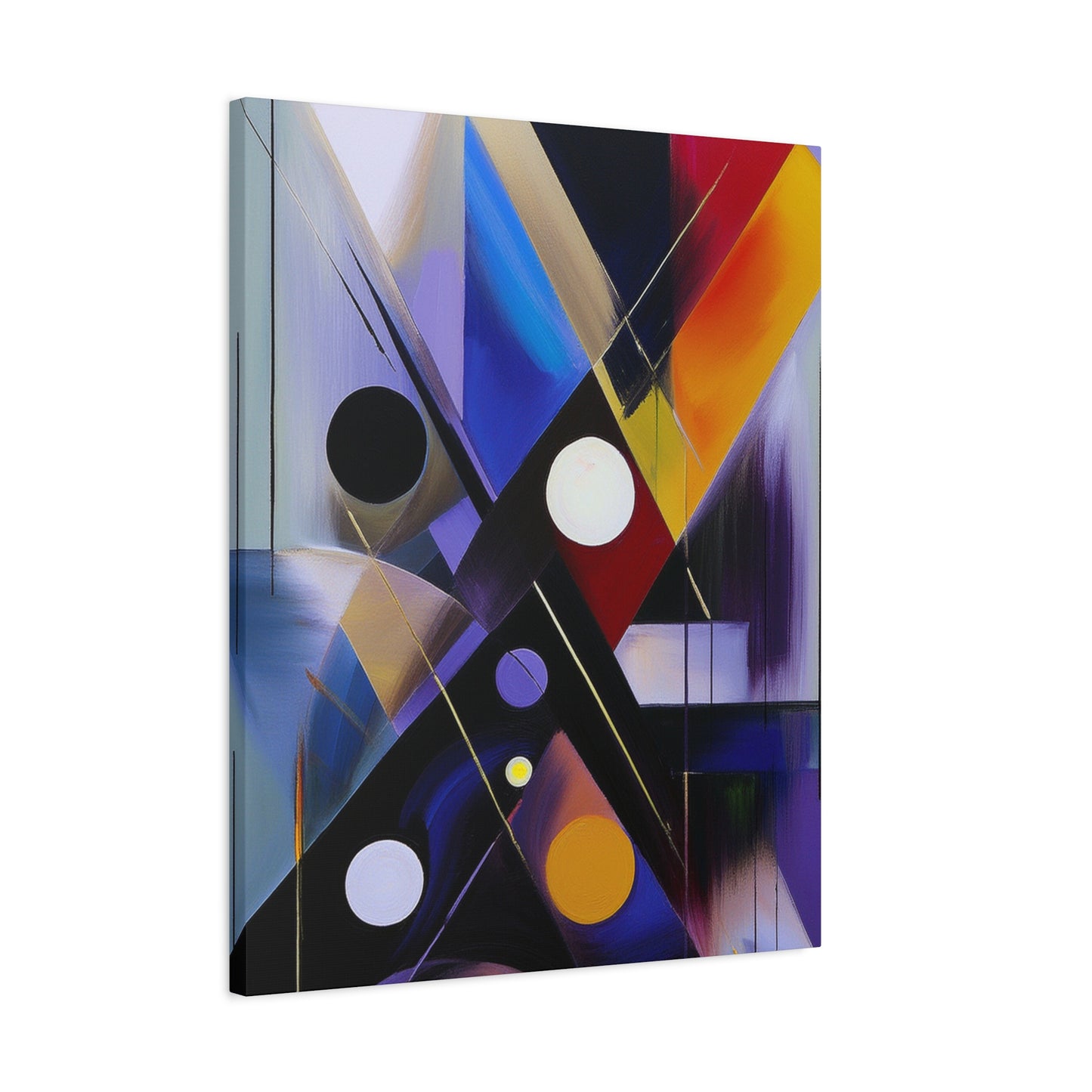Colors Abstract Painting Print Canvas 20x24,20x30,24x30, 24x32,24x36,30x40, 32x48,36x48,40x60 Pine-Wood Inner Frame ABS-35