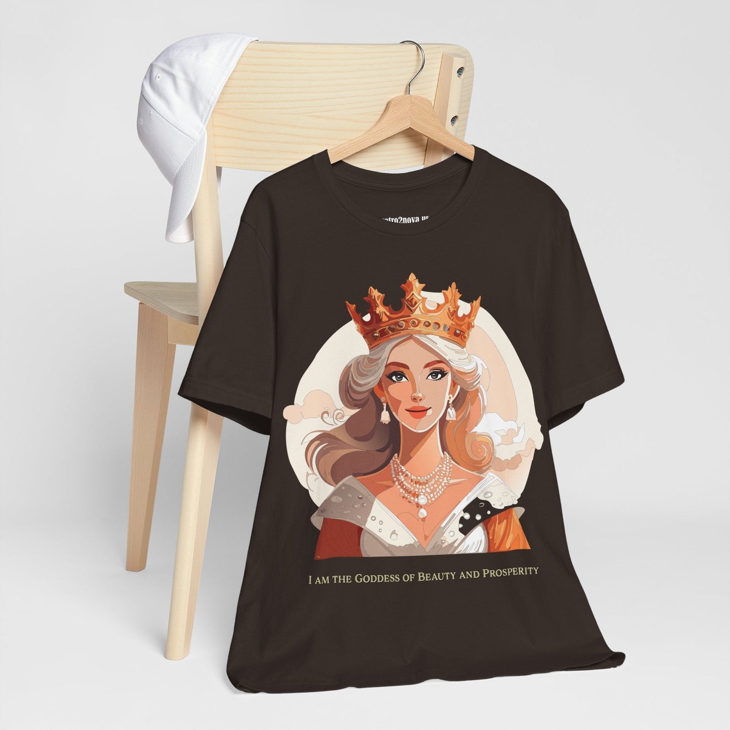 Goddess Graphic Tee Unisex Cotton Short Sleeve With Original Artwork By Retro2Nova