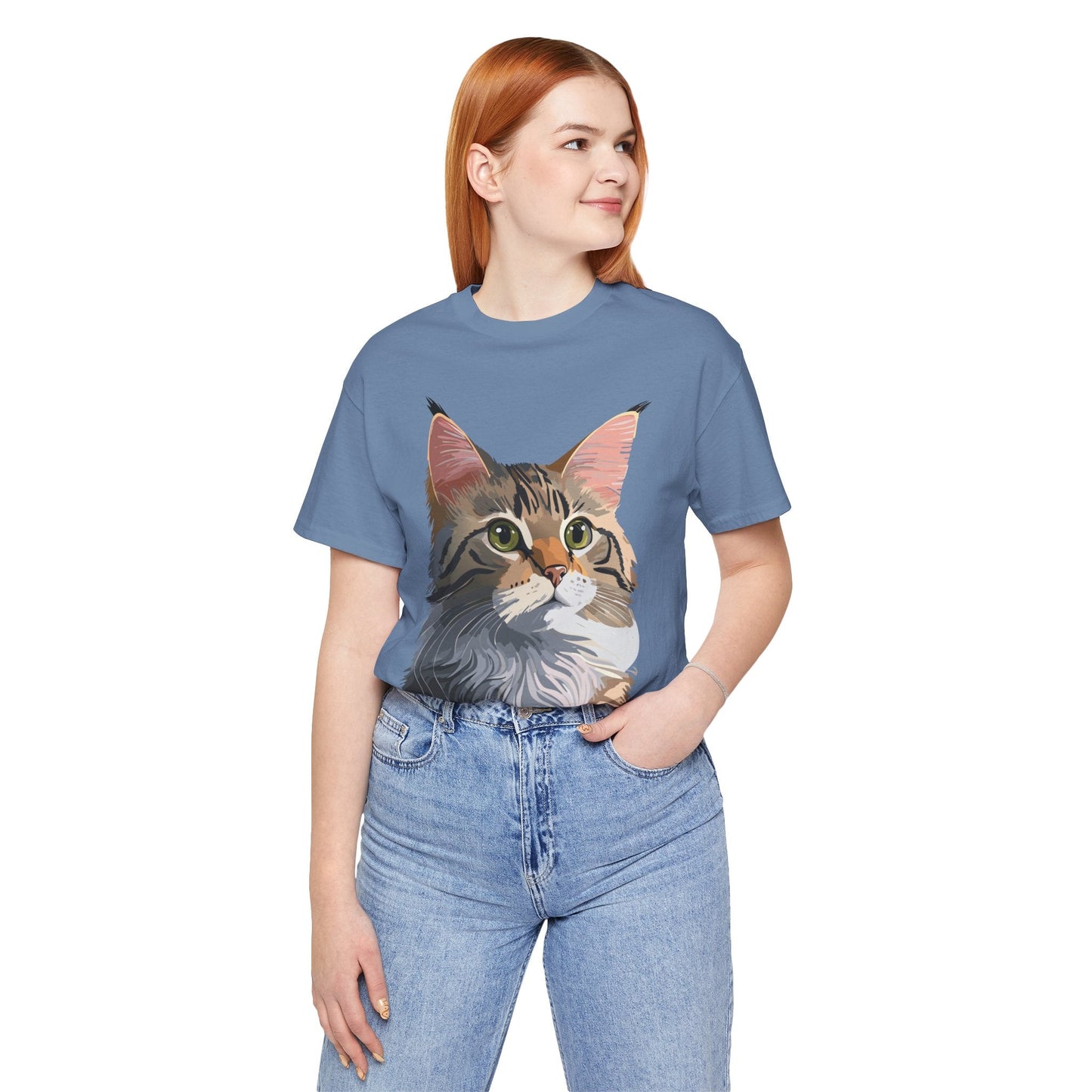 Unisex Animal Shirt Art Design Tee With Wild Animals Short Sleeve Comfort Wear Everyday