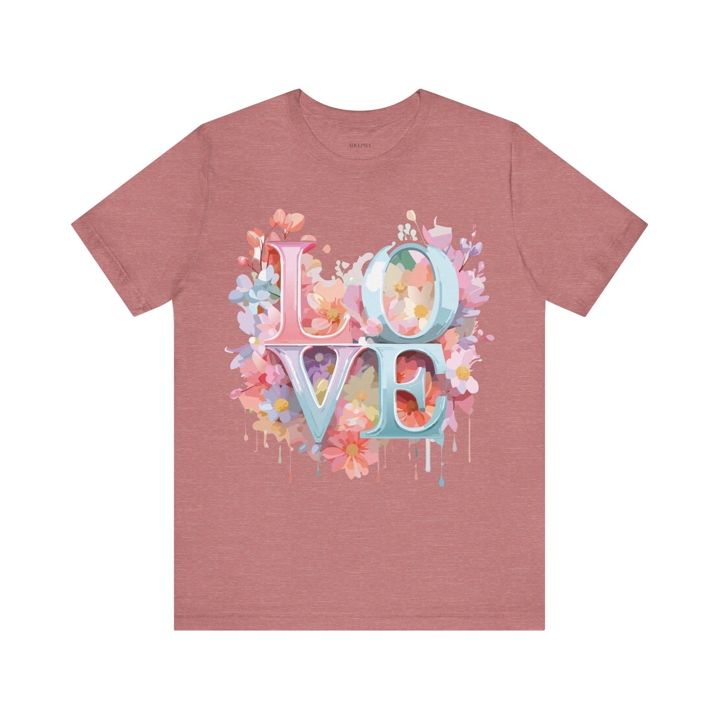 Valentine Graphic Tee Unisex Jersey Short Sleeve Art Design By Adelpha Premium Vintage