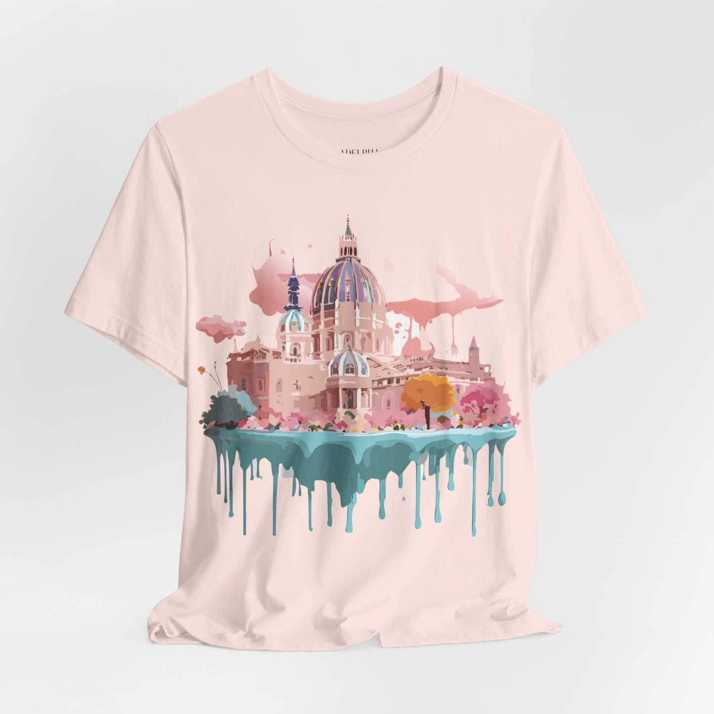 Adelpha Vienna Graphic Tee Unisex Short Sleeve Shirt Vintage Inspired Art Design