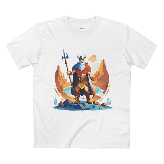 Viking Graphic Unisex 100 Cotton Staple Tee 2