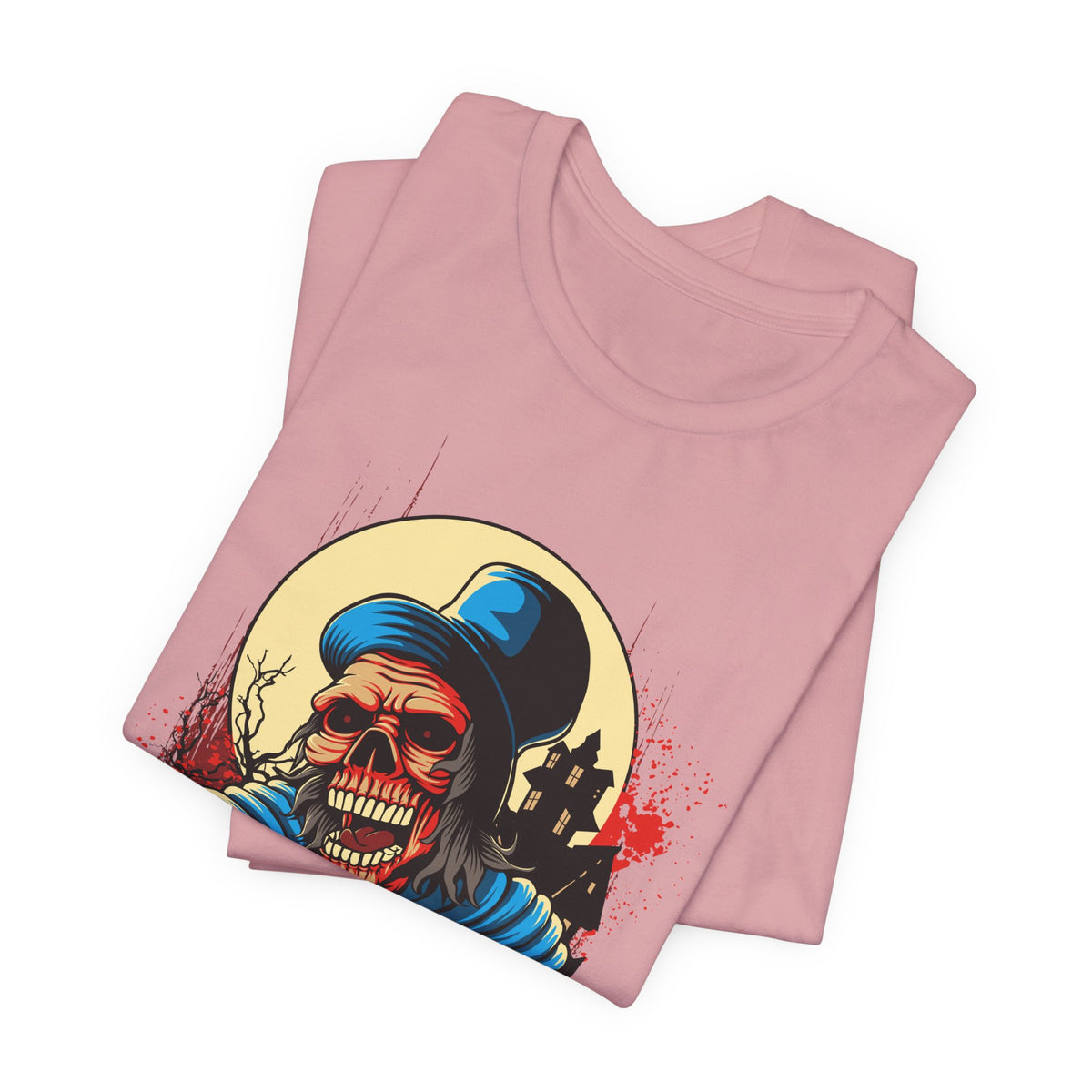 Skull Graphic Design Tee, Skull Shirt, Vintage Tees, Art Design T-Shirt, Graphic Tee, Art Shirts - 1