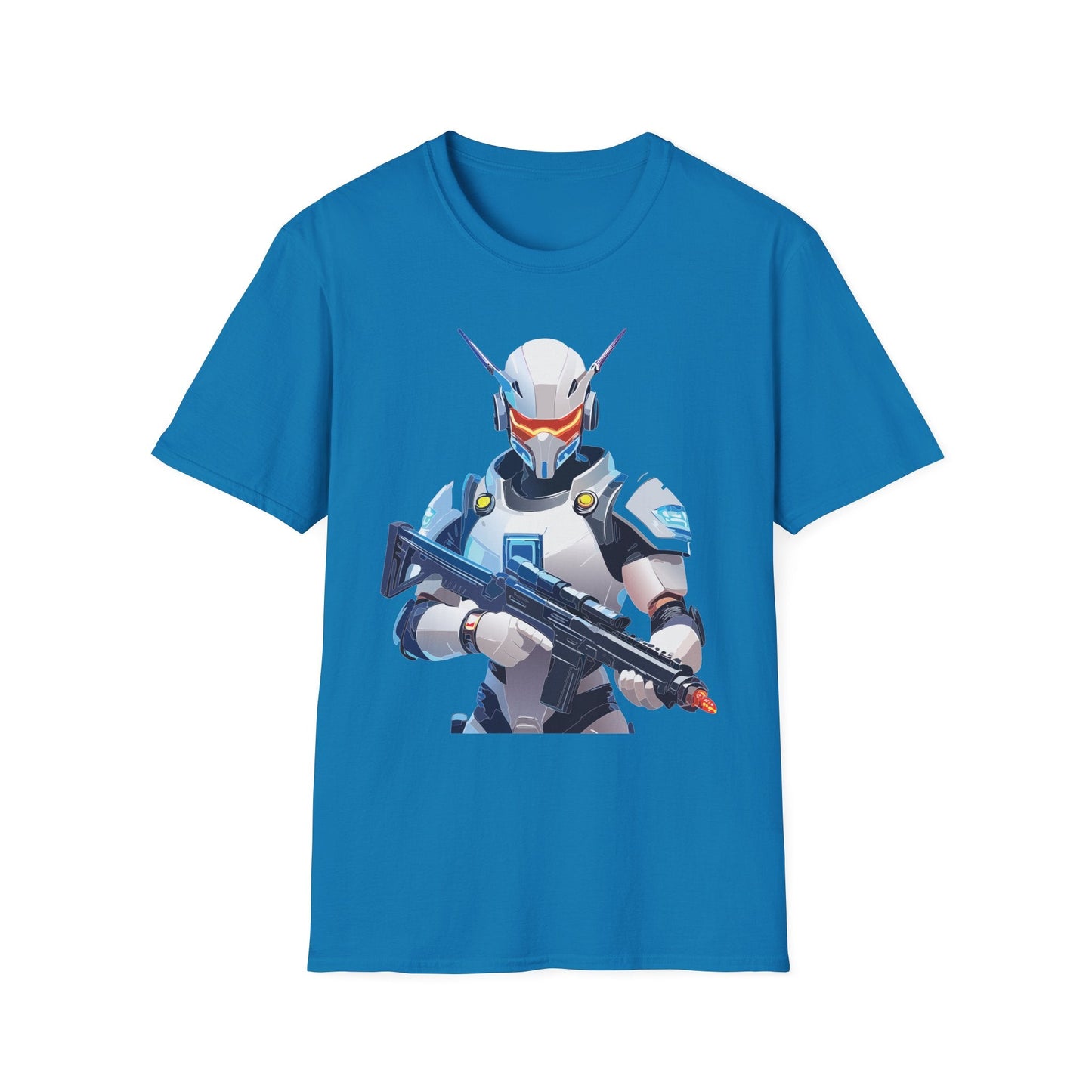 Robocop Shirt Unisex T Shirt With Robocop Artwork Gildan Softstyle 64000 Cotton Tee