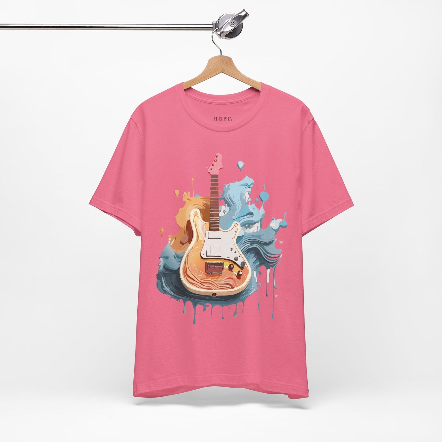 Adelpha Music Graphic T Shirt Unisex Jersey Short Sleeve Vintage Inspired Tee Art Collection