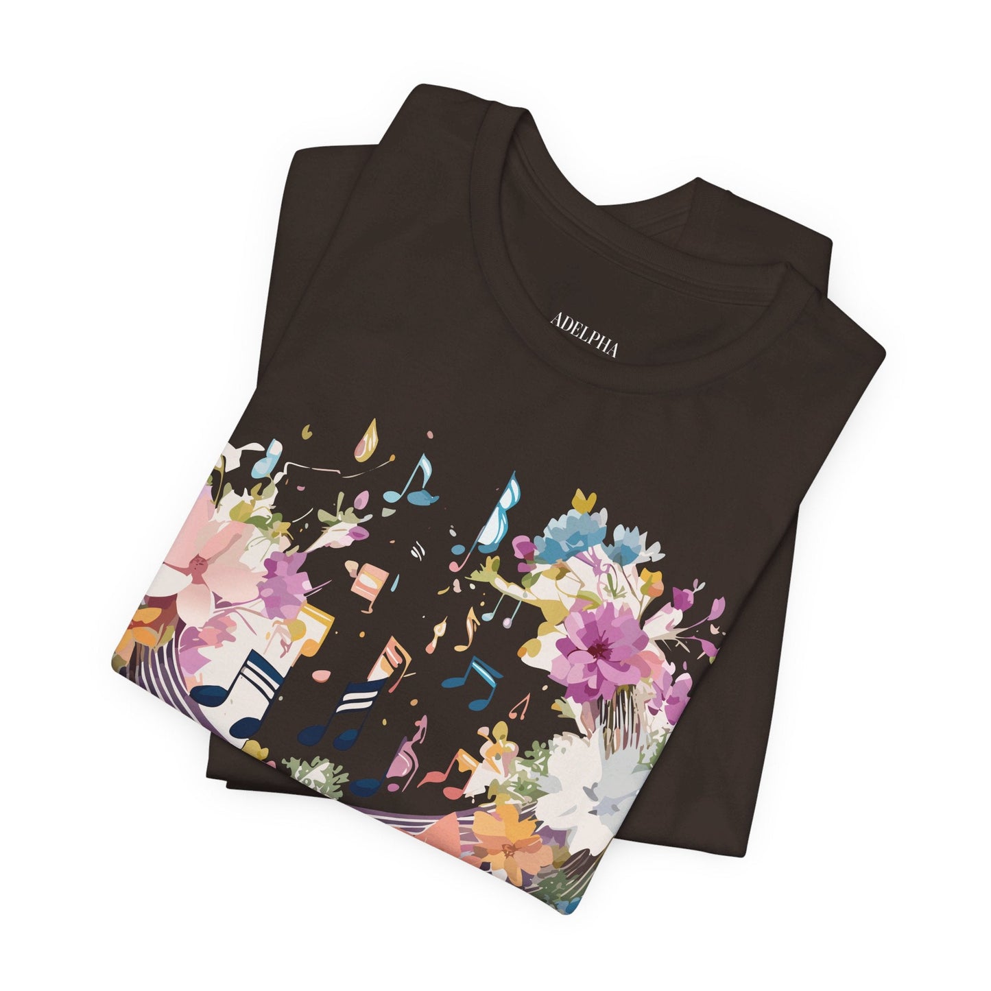 Adelpha Music T Shirt Unisex Graphic Tee With Vintage Inspired Artwork Short Sleeve