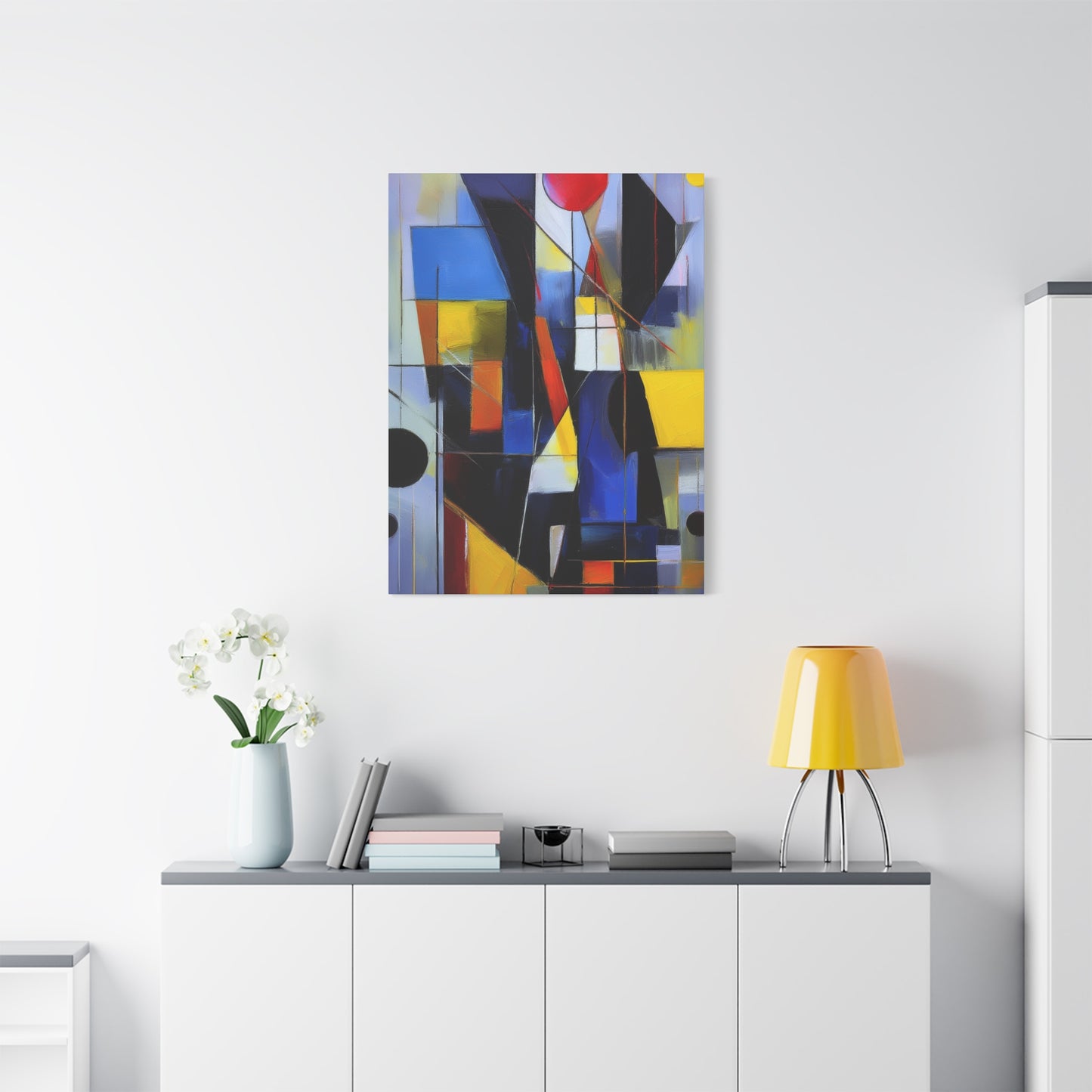Abstract Colors Painting Print Canvas 20x24,20x30,24x30, 24x32,24x36,30x40, 32x48,36x48,40x60 Pine-Wood Inner Frame ABS-34