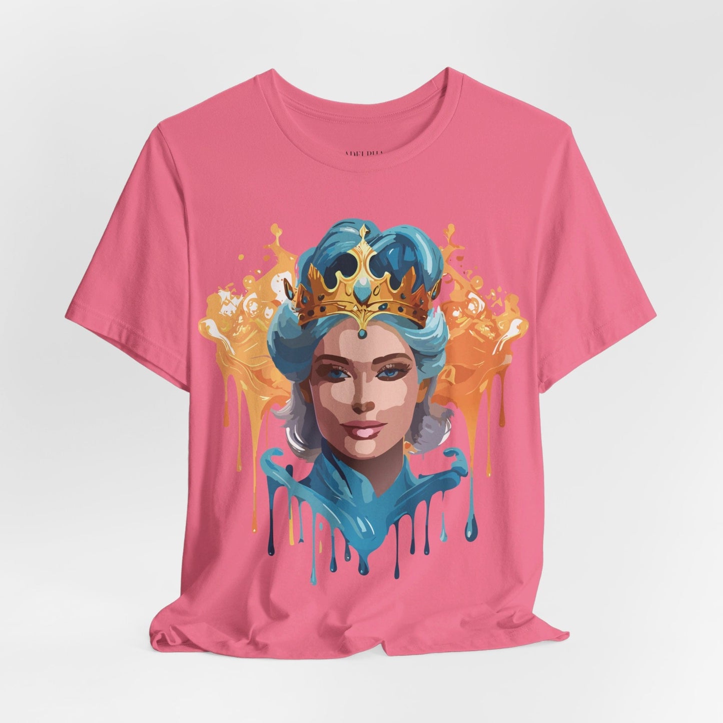 Queen Woman Portrait Graphic Unisex 100 Cotton Vintage Artwork Tee 17