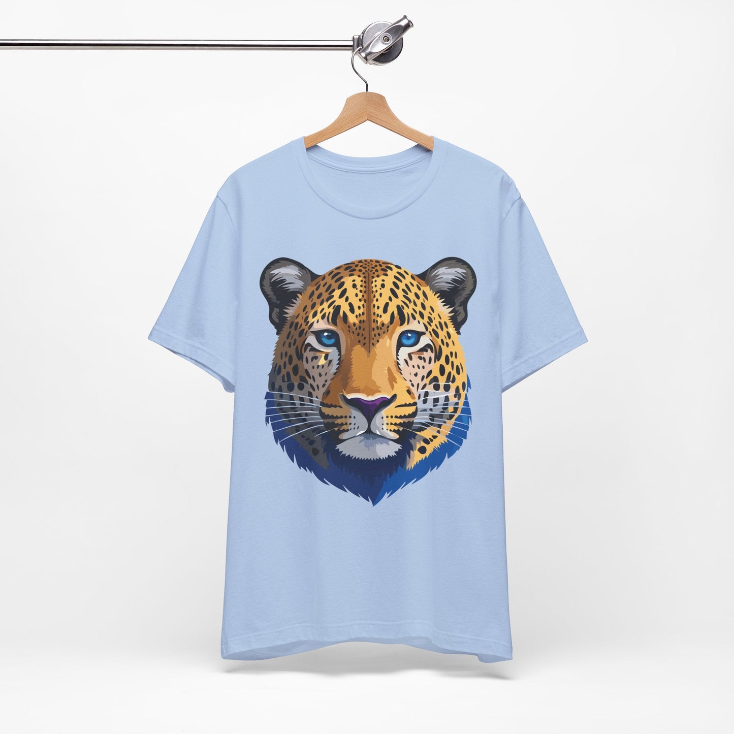Unisex Animal Graphic Tee Shirt With Wildlife Art Design For Everyday Comfort Short Sleeve