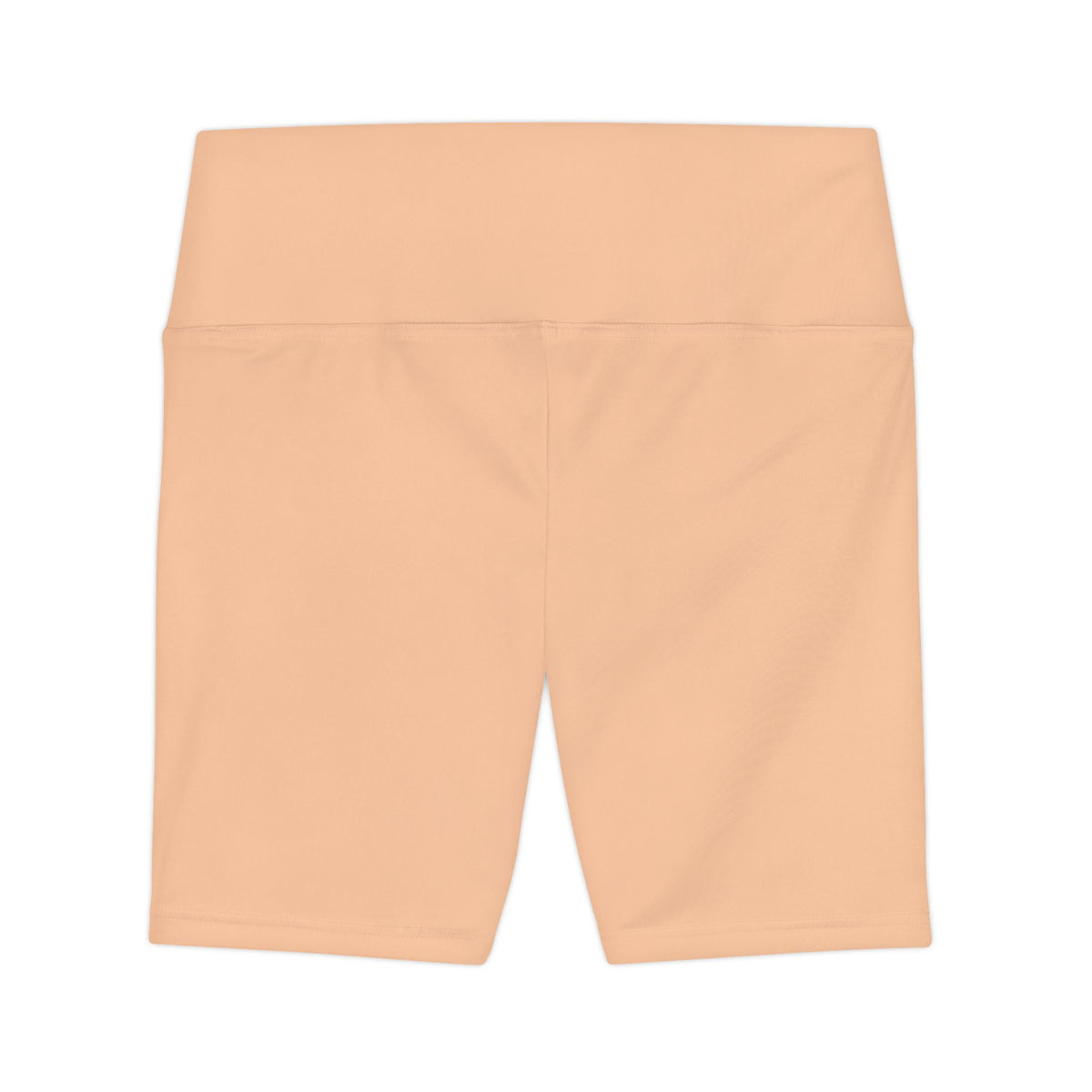 Peach Glow Peach High-Waist Workout Bike Shorts