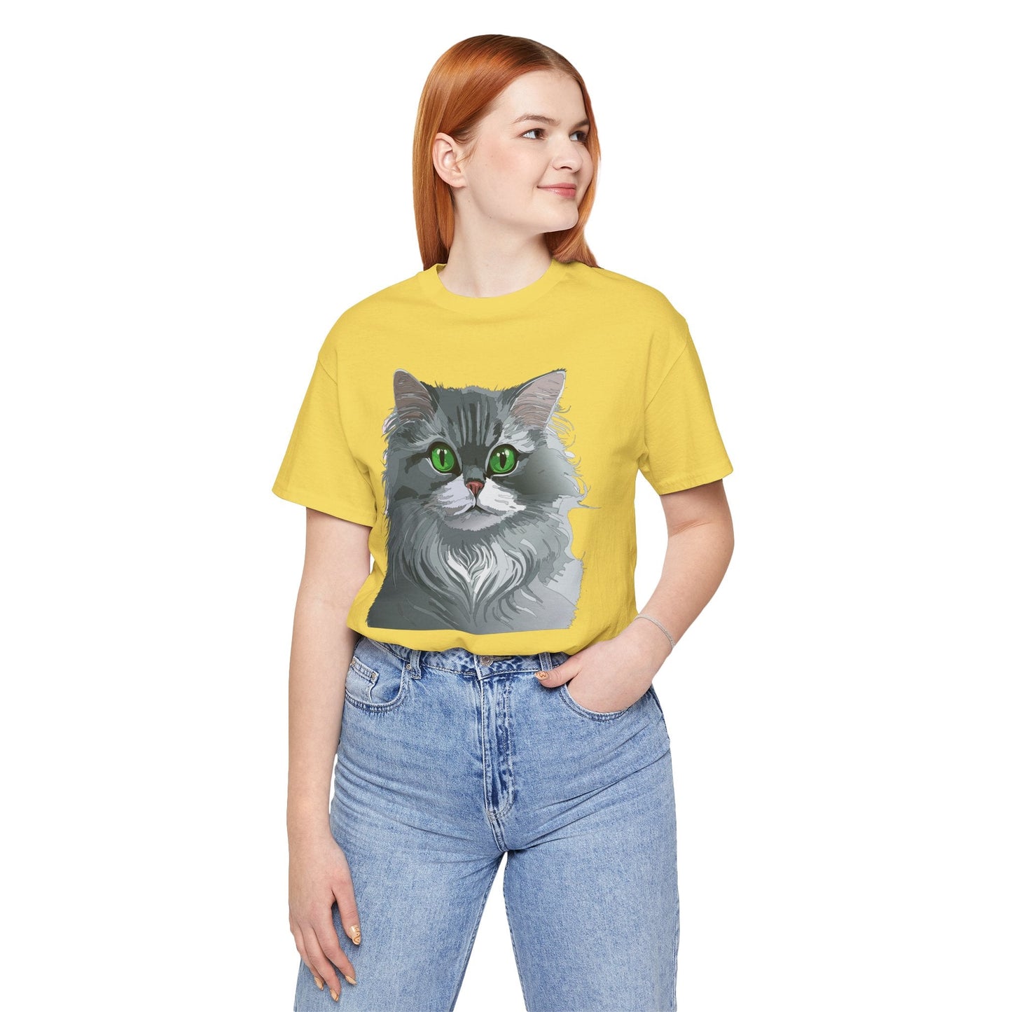 Unisex Animal Shirt With Art Design Animals Tee Short Sleeve Jersey Style Wild Animals Shirt