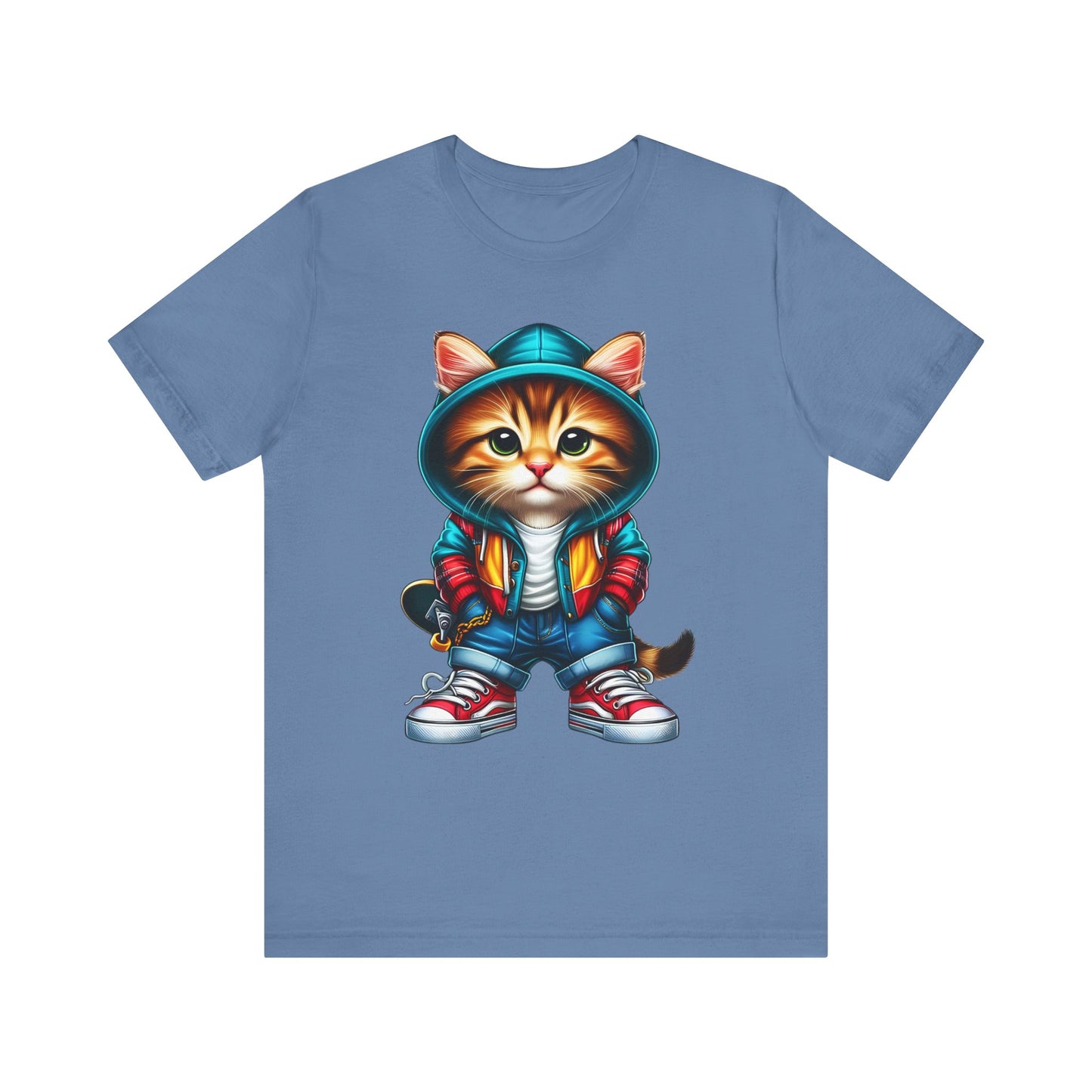 Mina Cool Cat Tee Shirt, Funny Cat T-Shirt, Pet Shirt, Animal Tees, Funny Animal T-Shirt, Graphic Tee