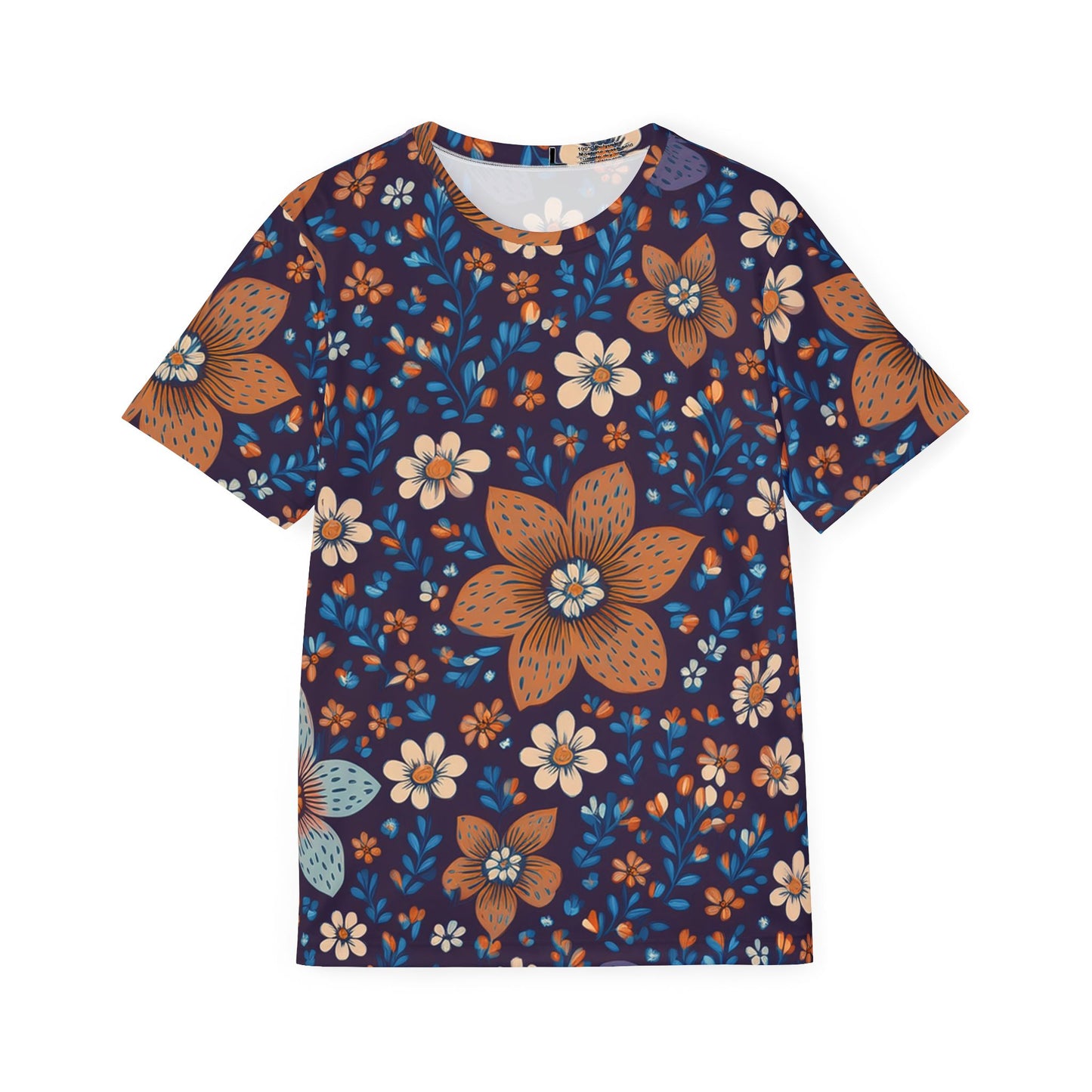 Unisex Floral Shirt, Floral Tee Shirt, Floral T-Shirt, T Shirt with Flowers 6