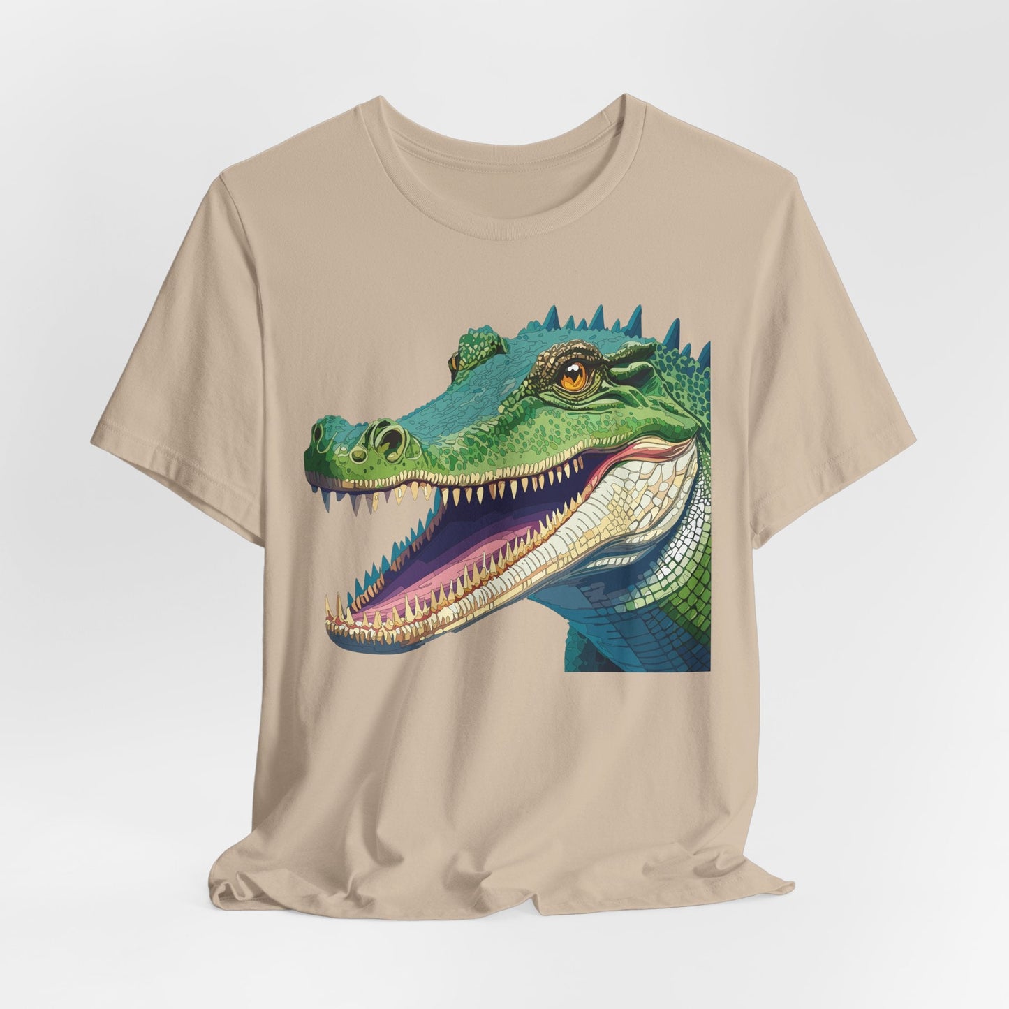 Unisex Animal Tee Shirt With Animals Art Design Wild Animals Jersey Short Sleeve