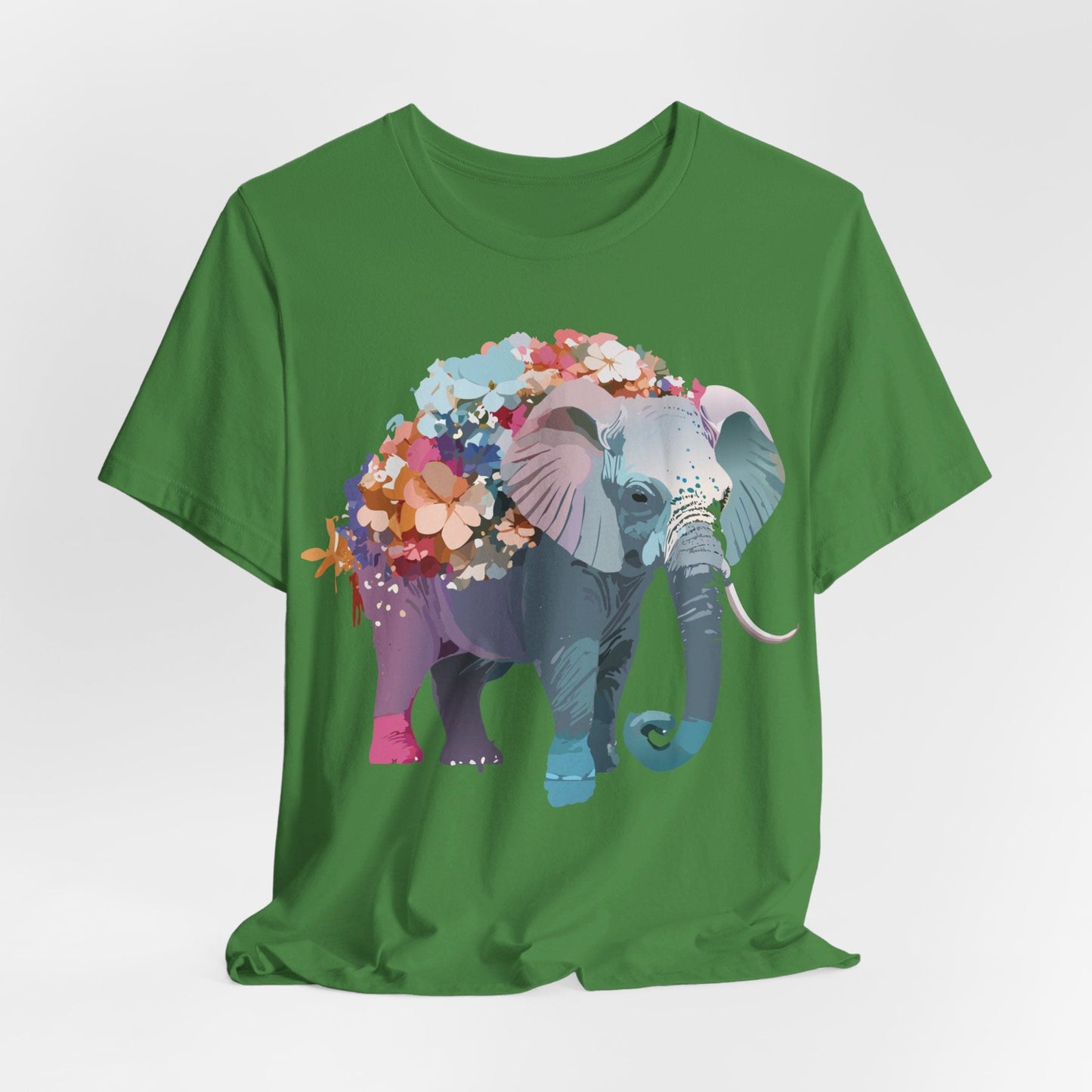 Elephant Graphic T Shirt Unisex Vintage Inspired Adelpha Artwork Short Sleeve Tee