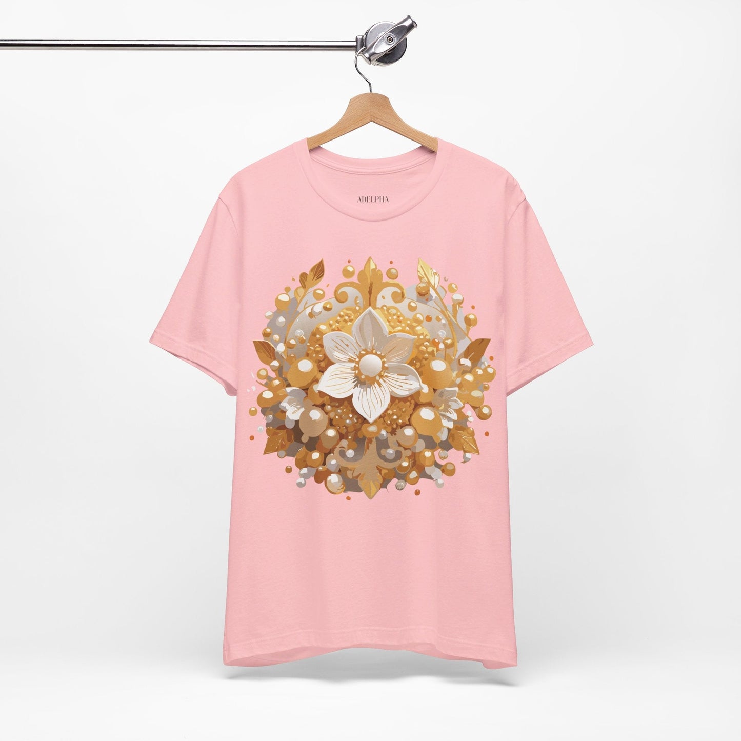 Jewelry Graphic Unisex 100 Cotton Vintage Treasure Art T-Shirt 26