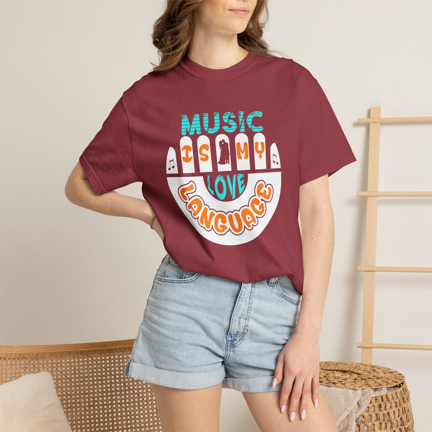 Music Graphic Design Unisex Cotton T-shirt 067