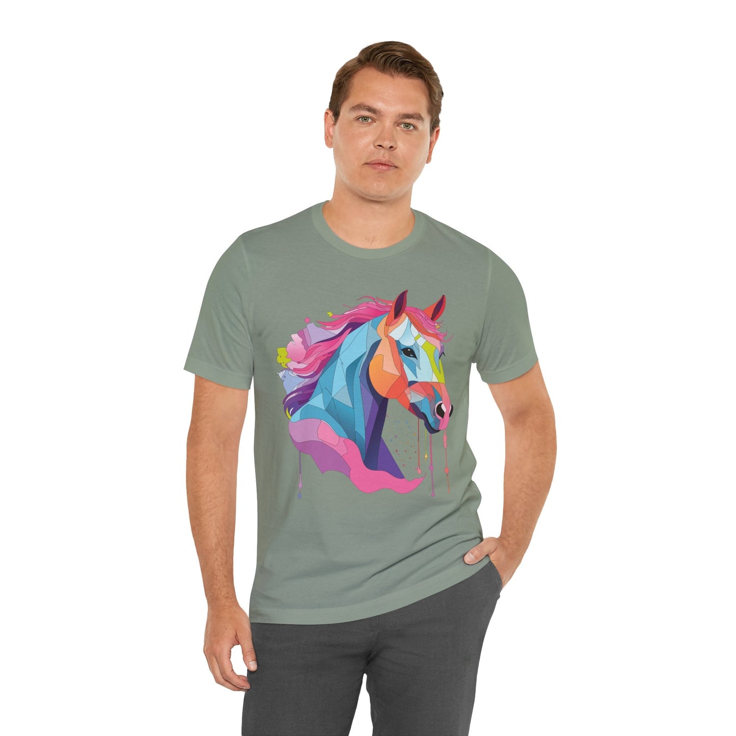 Unisex Animal Shirt With Animals Graphic Tee Art Design Wild Animals Shirt Durable Comfort Fit