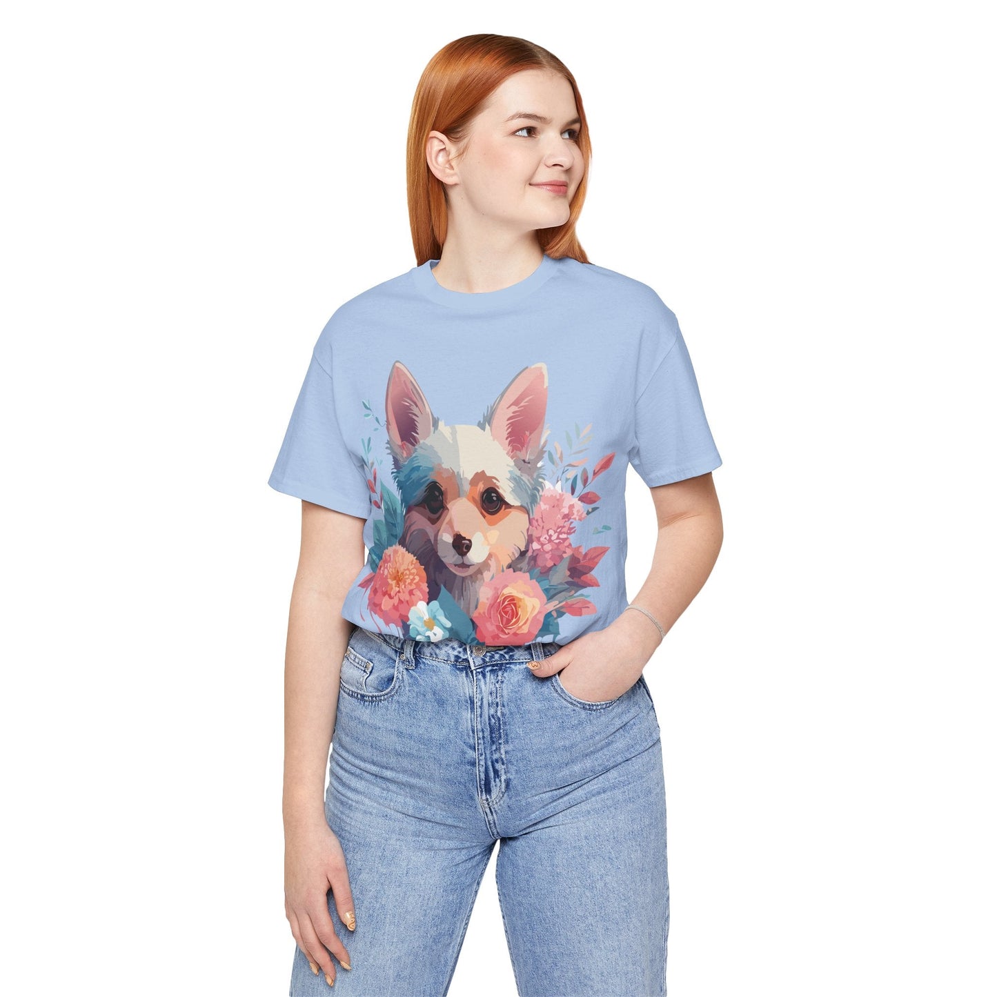 Dog Graphic Tee Unisex Short Sleeve Premium Vintage Inspired Artwork From Adelpha