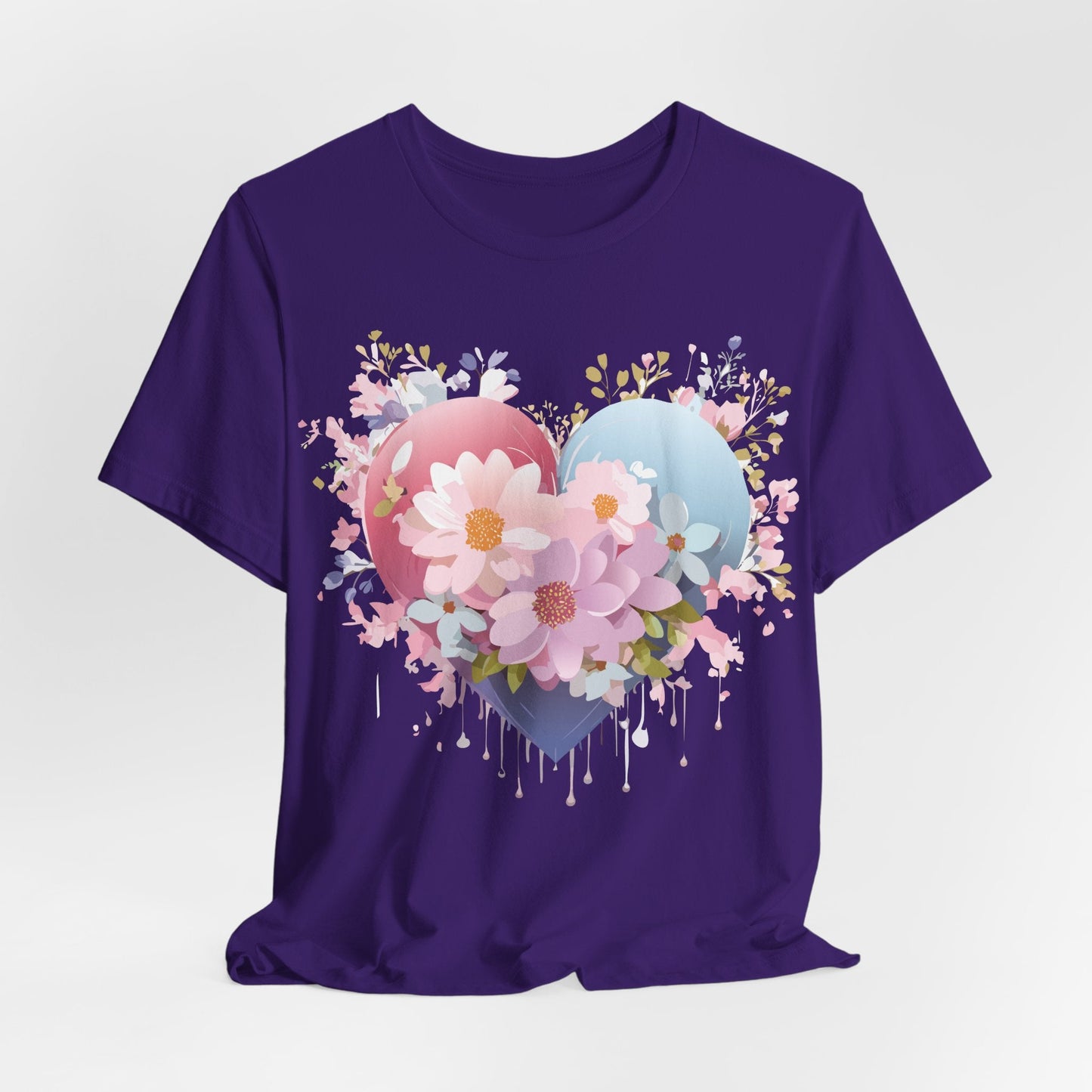 Valentine Graphic Tee Unisex Short Sleeve Vintage Inspired Artwork From Adelpha Premium Design