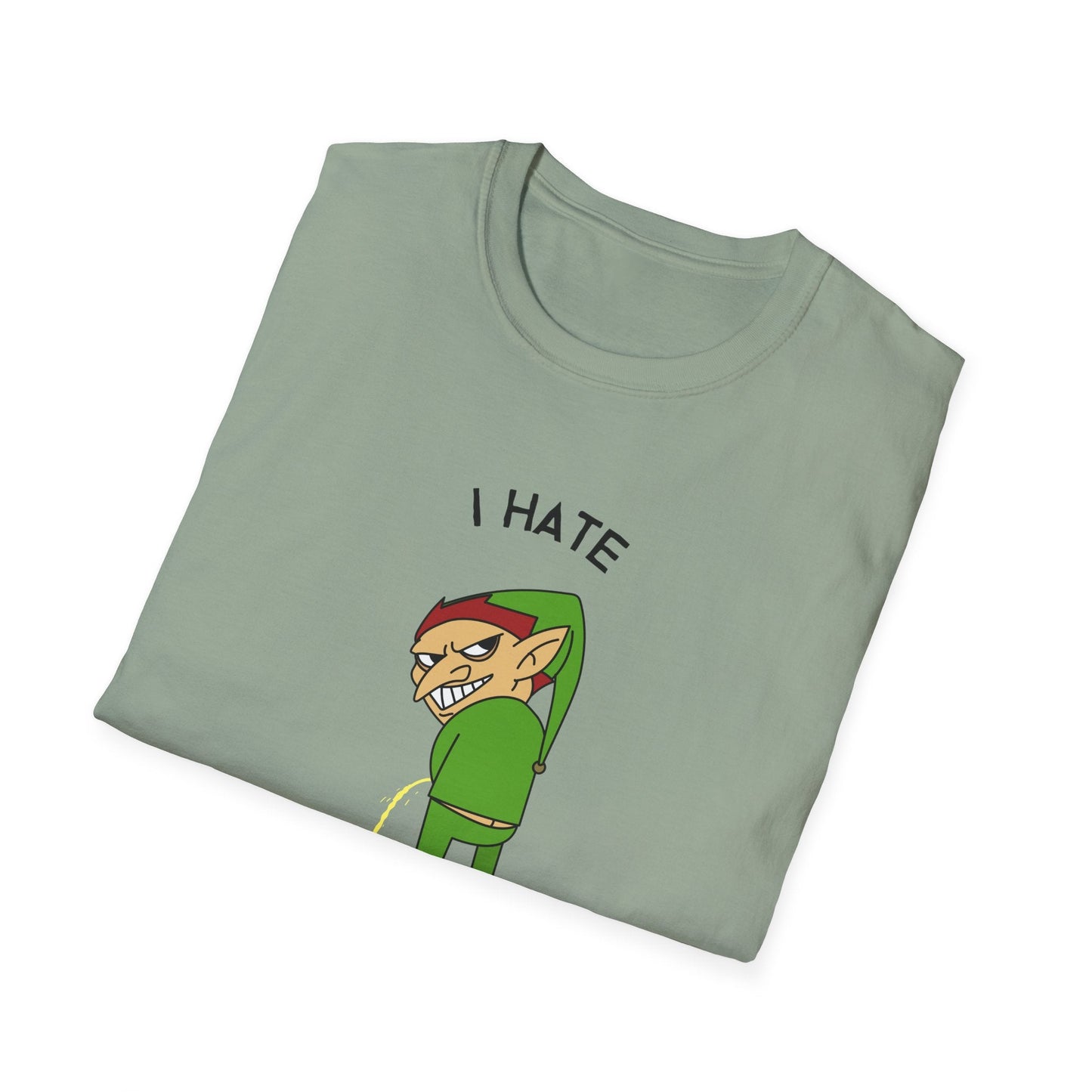 Unisex Easter T Shirt With Art Design Softstyle 100 Percent Ring Spun Cotton Lightweight Tee