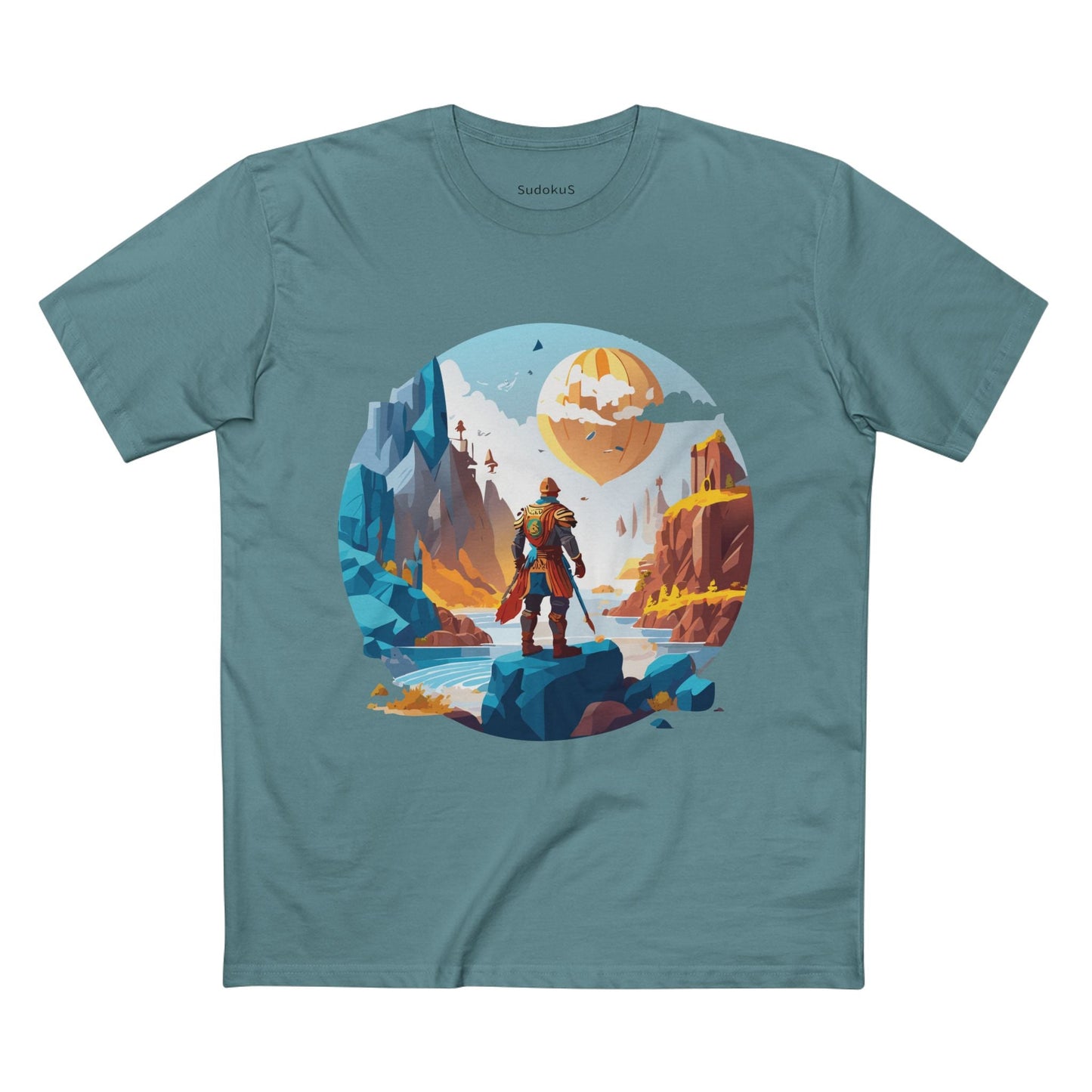 Adventures Graphic Unisex 100 Cotton Staple Tee 9