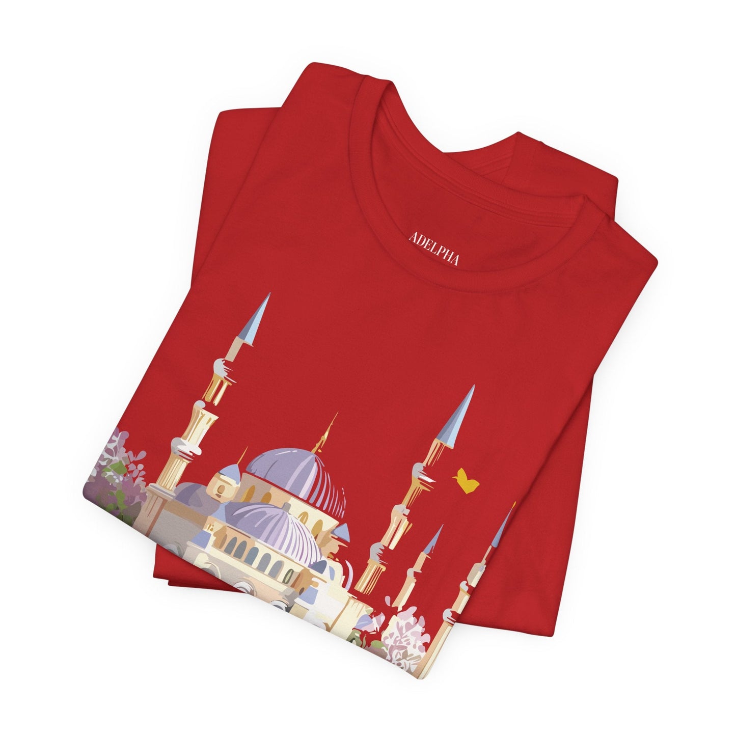 Istanbul Tourist Shirt Unisex Graphic Tee Featuring Vintage Adelpha Artwork For Everyday Wear