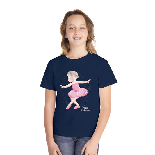 Youth Tee Shirt with Little Ballerina