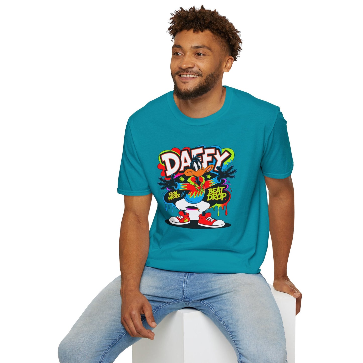 Funny Cartoon Animals T Shirt Unisex Softstyle Tee With Animation Design Gildan 64000