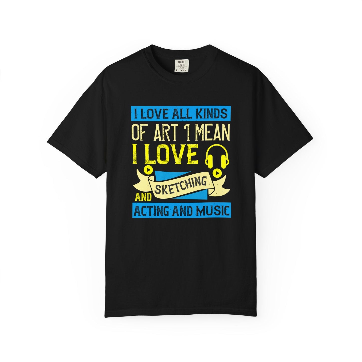 Music Graphic Design Unisex Cotton T-shirt m10