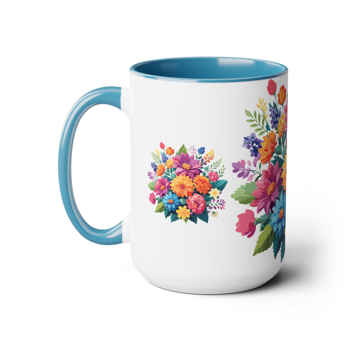 Floral Mug, Floral Cup