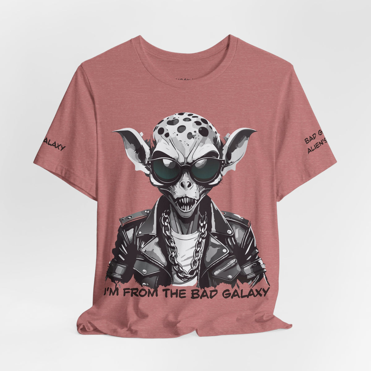 Alien Graphic Unisex Cotton Bella+Canvas Tee with Art Design b61