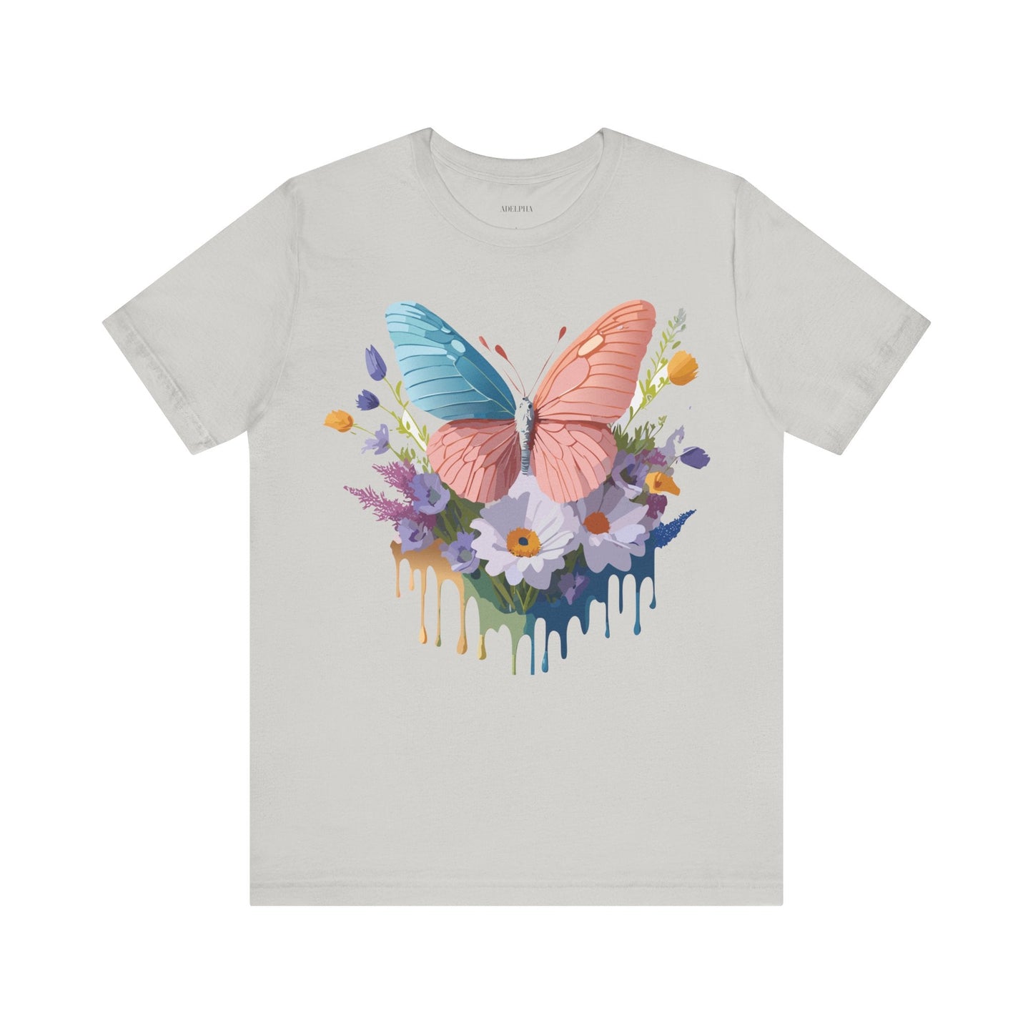 Butterfly Graphic Tee Unisex Art Design Shirt With Vintage Adelpha Artwork