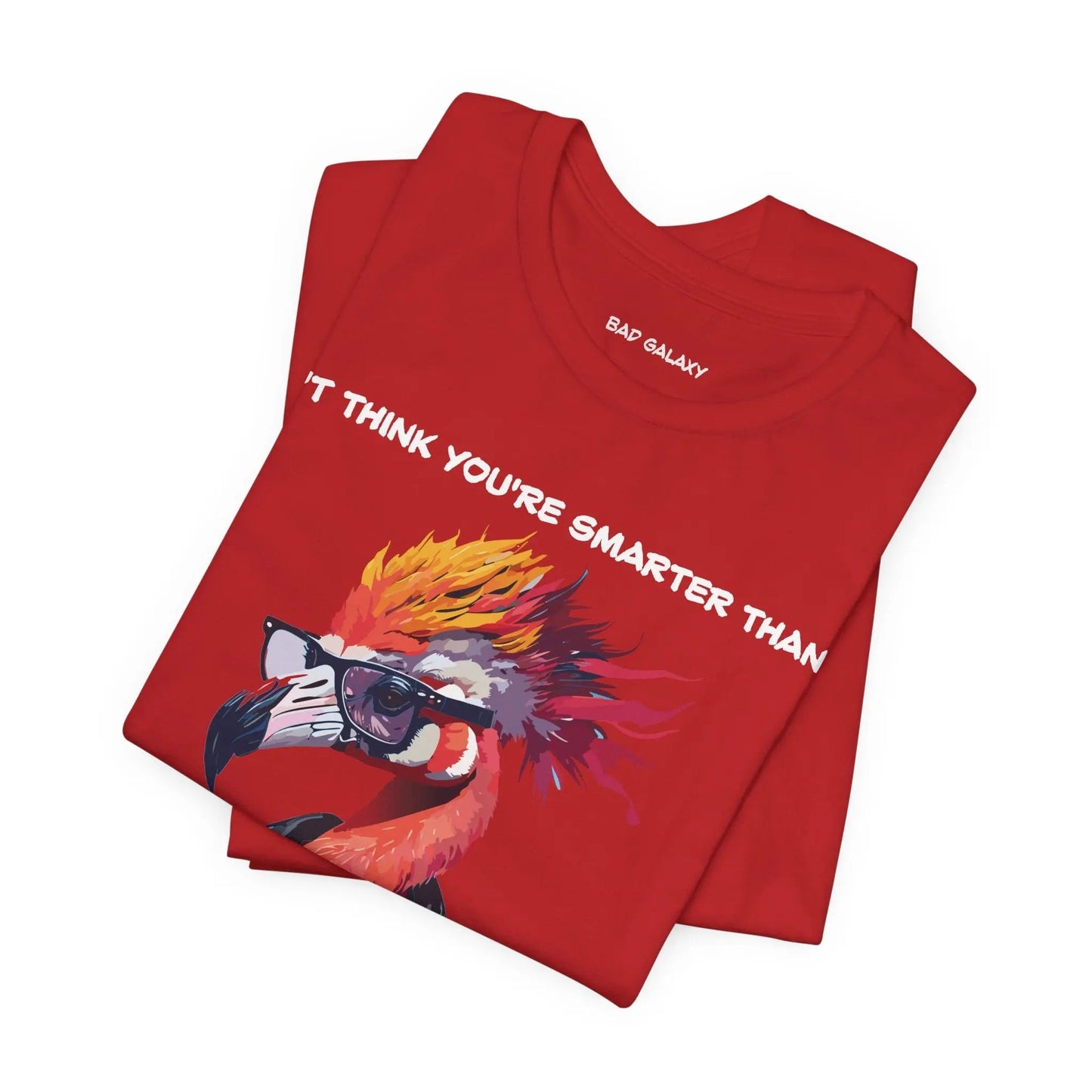 Animal T Shirt Made To Order In USA From Bad Galaxy With Eco Friendly Inks And 100 Percent Cotton