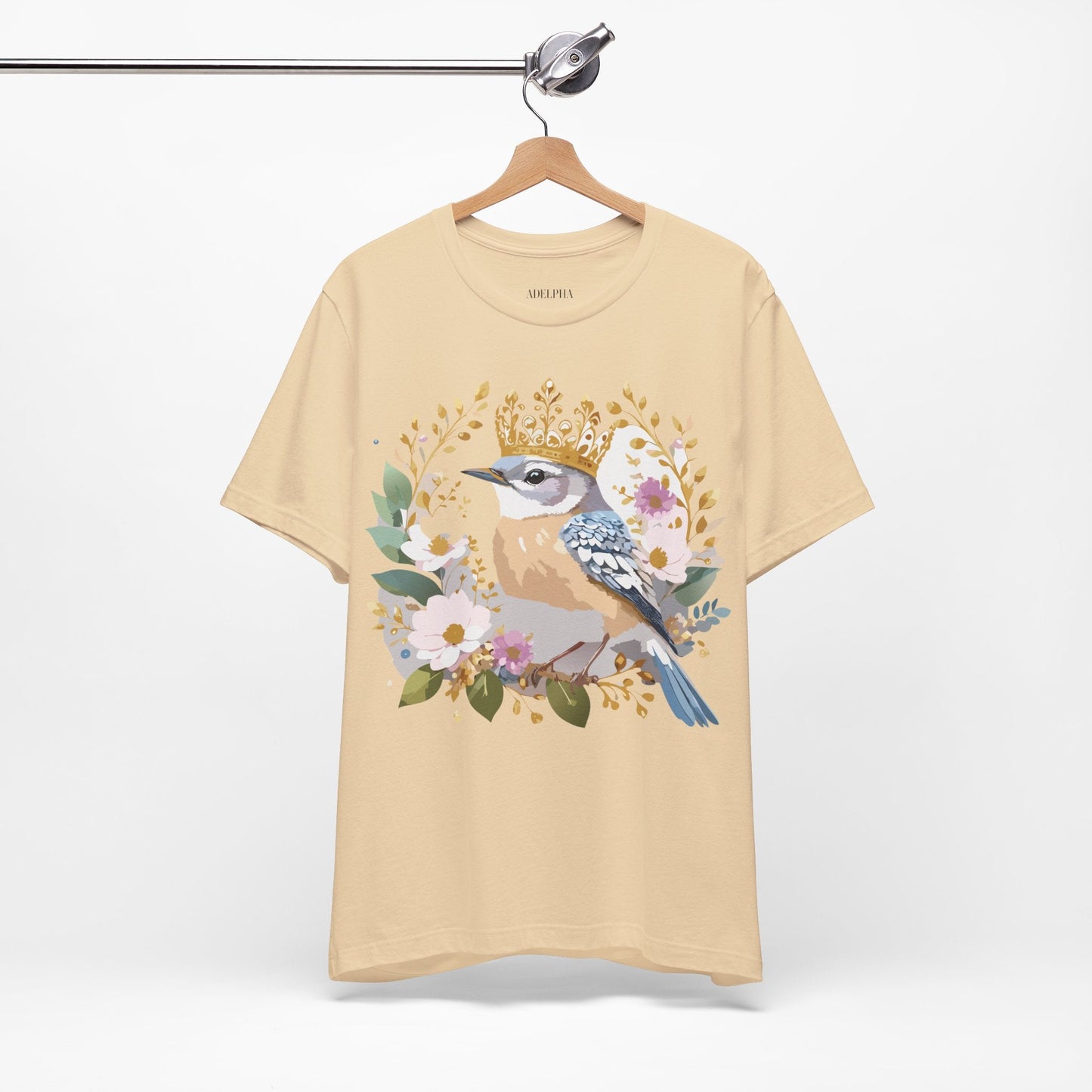 Adelpha Medallion Graphic Tee Unisex Jersey Short Sleeve Vintage Inspired Art Design