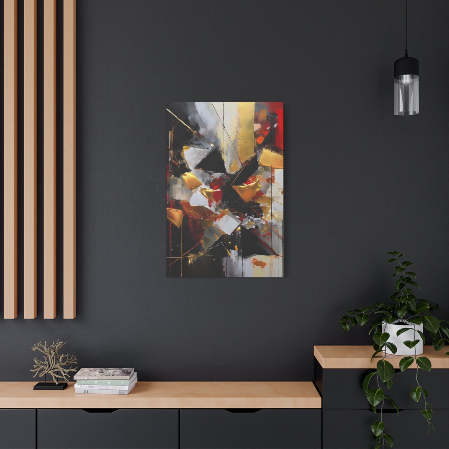 Abstract Oil Painting Print Canvas 20x24,20x30,24x30 24x32,24x36,30x40 32x48,36x48,40x60 Pine-Wood Inner Frame ABS-186