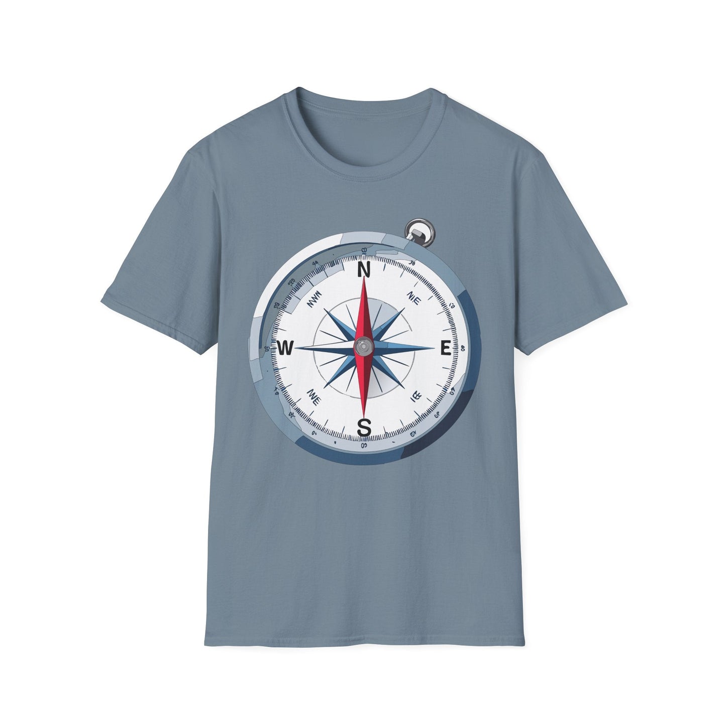 Compass Navigator Graphic Tee Unisex 100 Cotton 4