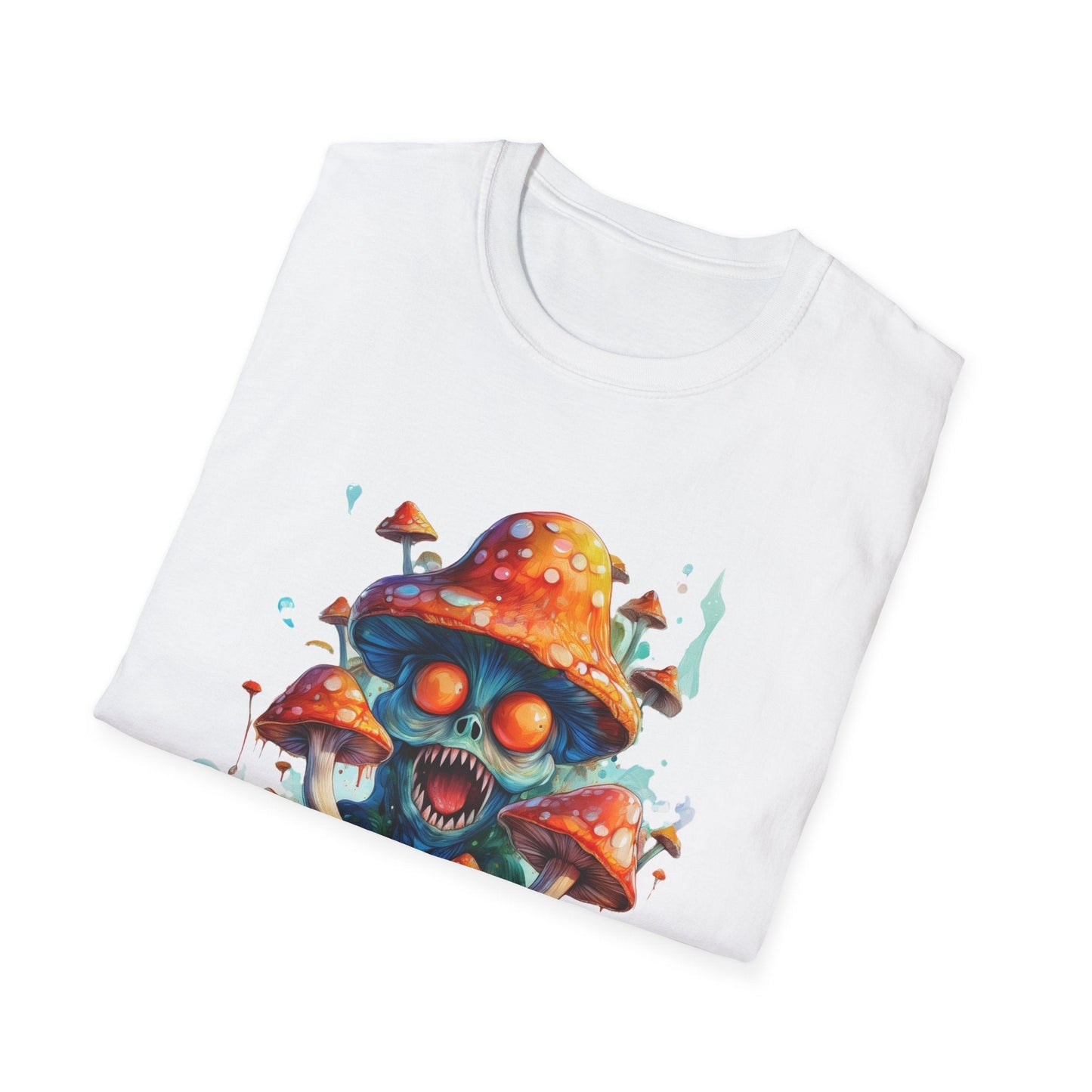 Mashroom Tee Shirt Unisex Softstyle 64000 Graphic Tee Funny Mashroom Design Gift