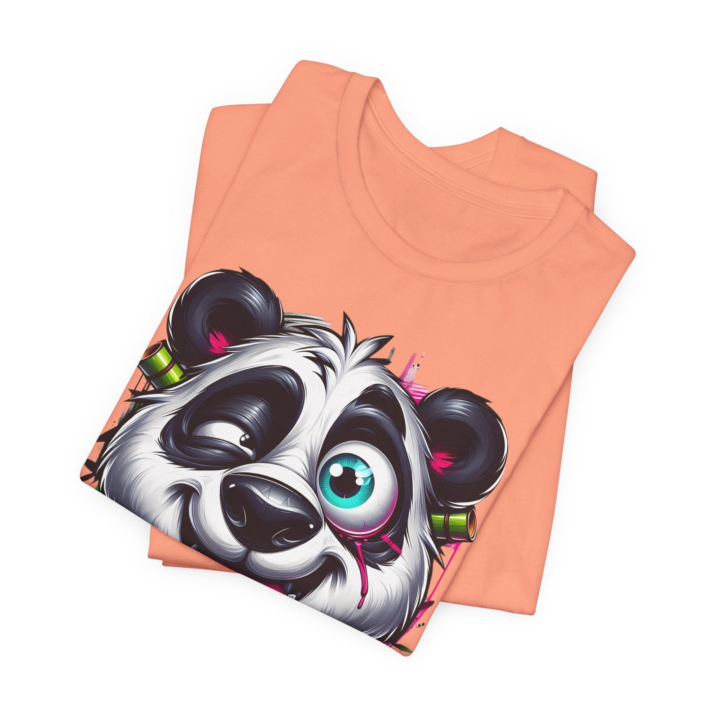 DiDi Panda Shirt, Funny Animal T-Shirt, Cartoon Top, Funny Panda Tee Shirt, Animal Tees, Art Design T-Shirt, Graphic Tee