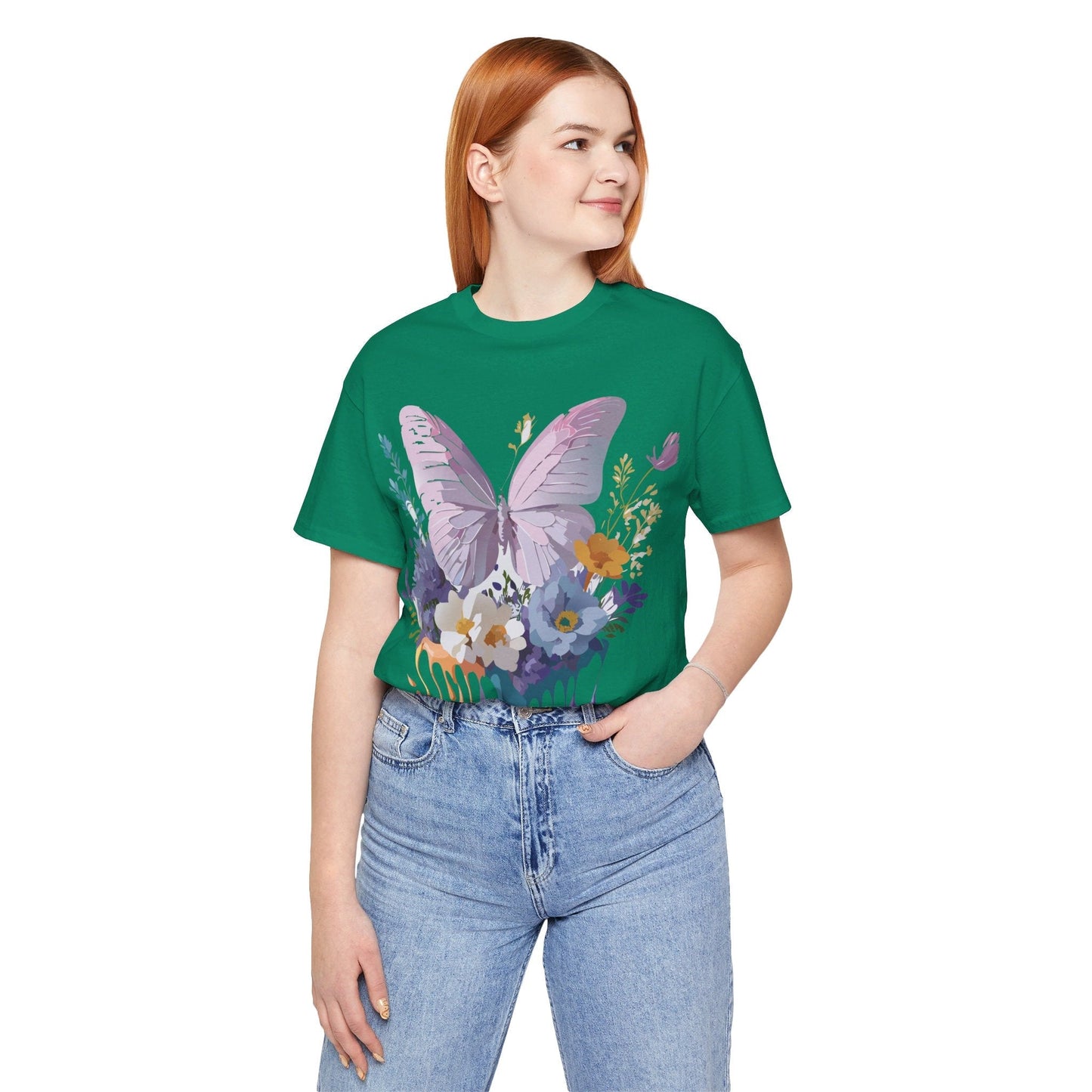 Adelpha Butterfly Graphic Tee Unisex Short Sleeve Jersey Shirt