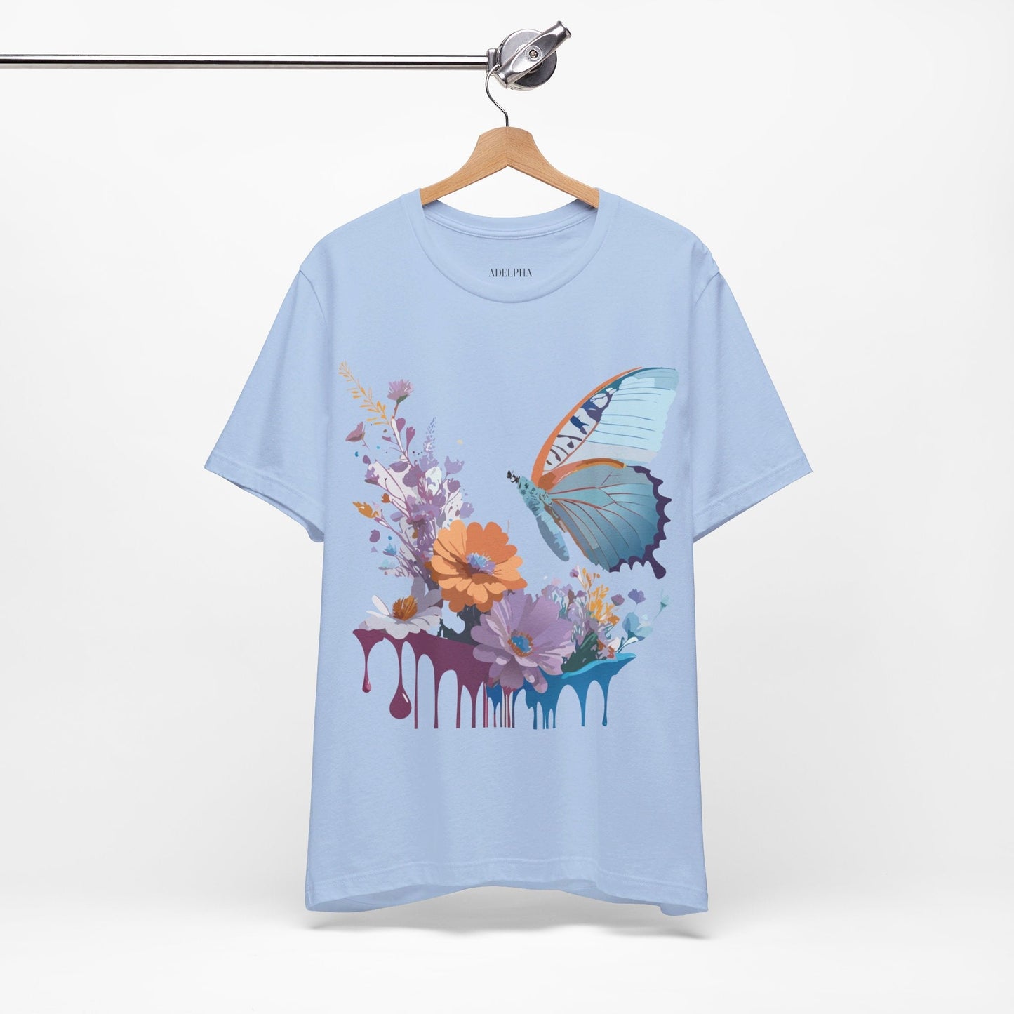 Adelpha Vintage Inspired Graphic Tee Unisex Short Sleeve Artwork