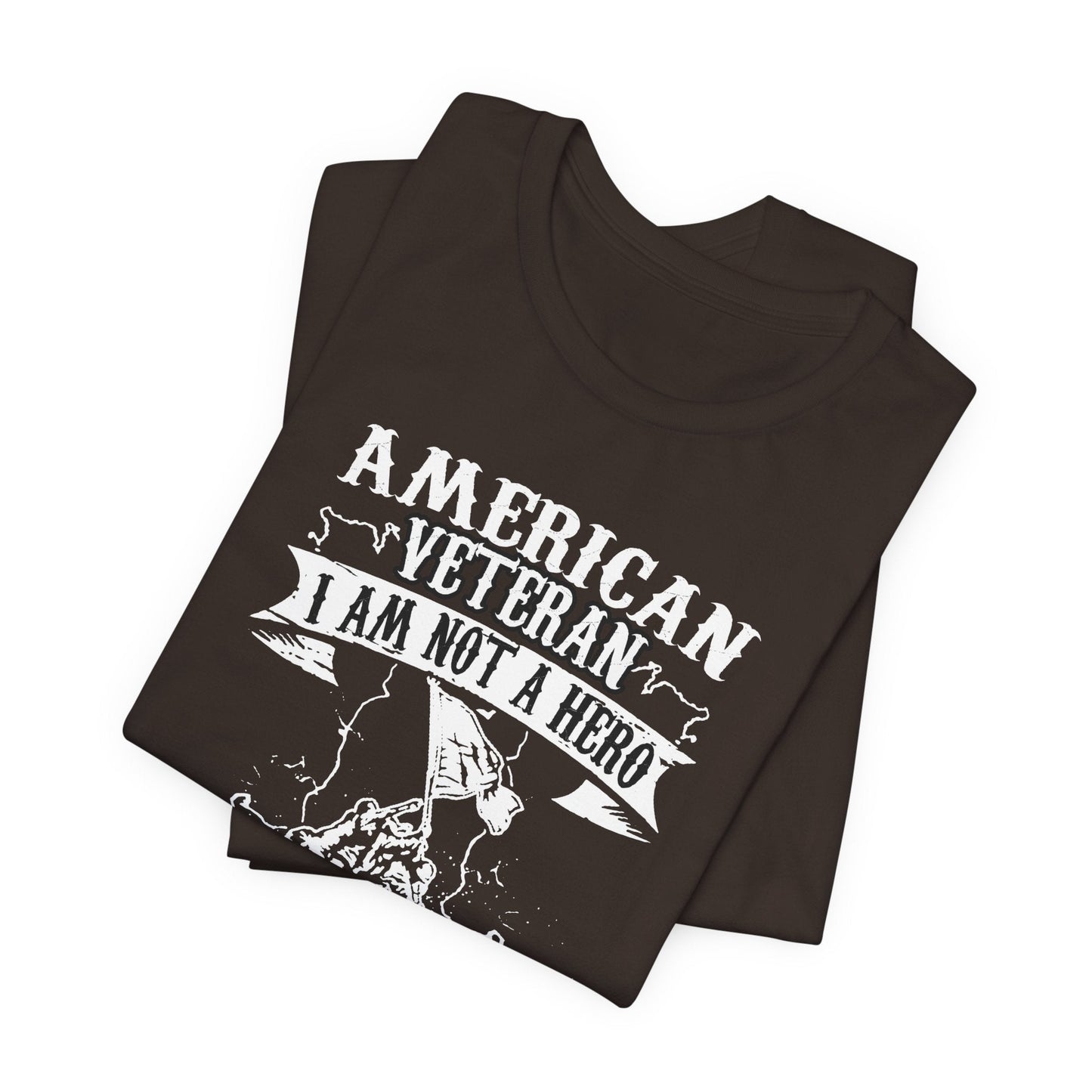 Army Veteran Patriotic Graphic Design Unisex Cotton T-Shirt v53