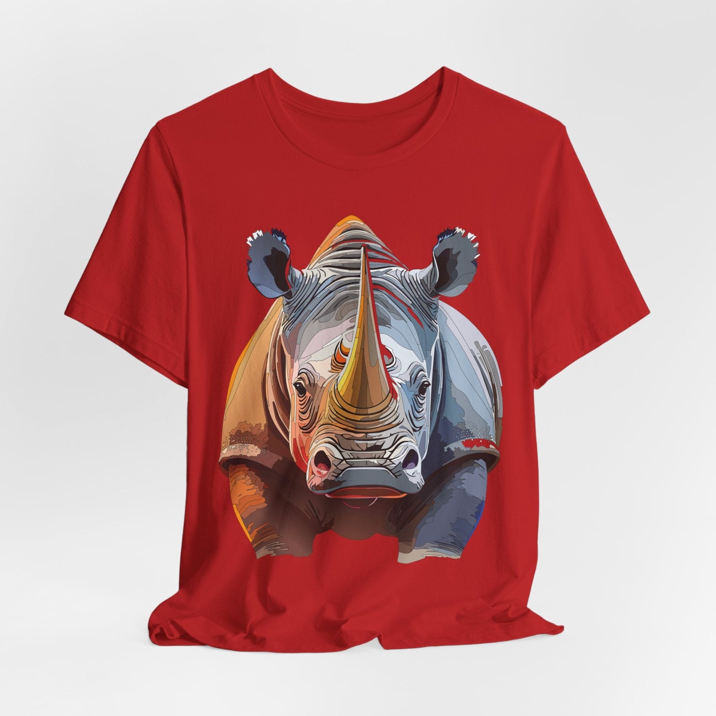 Unisex Animal Graphic Tee Shirt With Art Design Wild Animals Shirt Gildan Softstyle Cotton