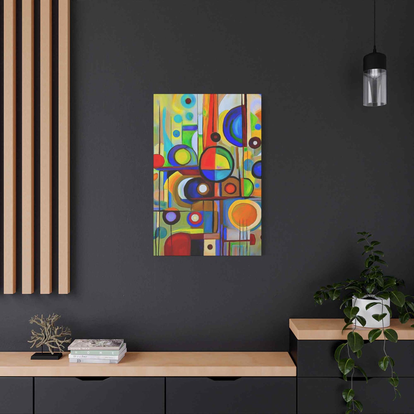 Abstract Painting Print Canvas 20x24,20x30,24x30, 24x32,24x36,30x40, 32x48,36x48,40x60 Pine-Wood Inner Frame ABS-14