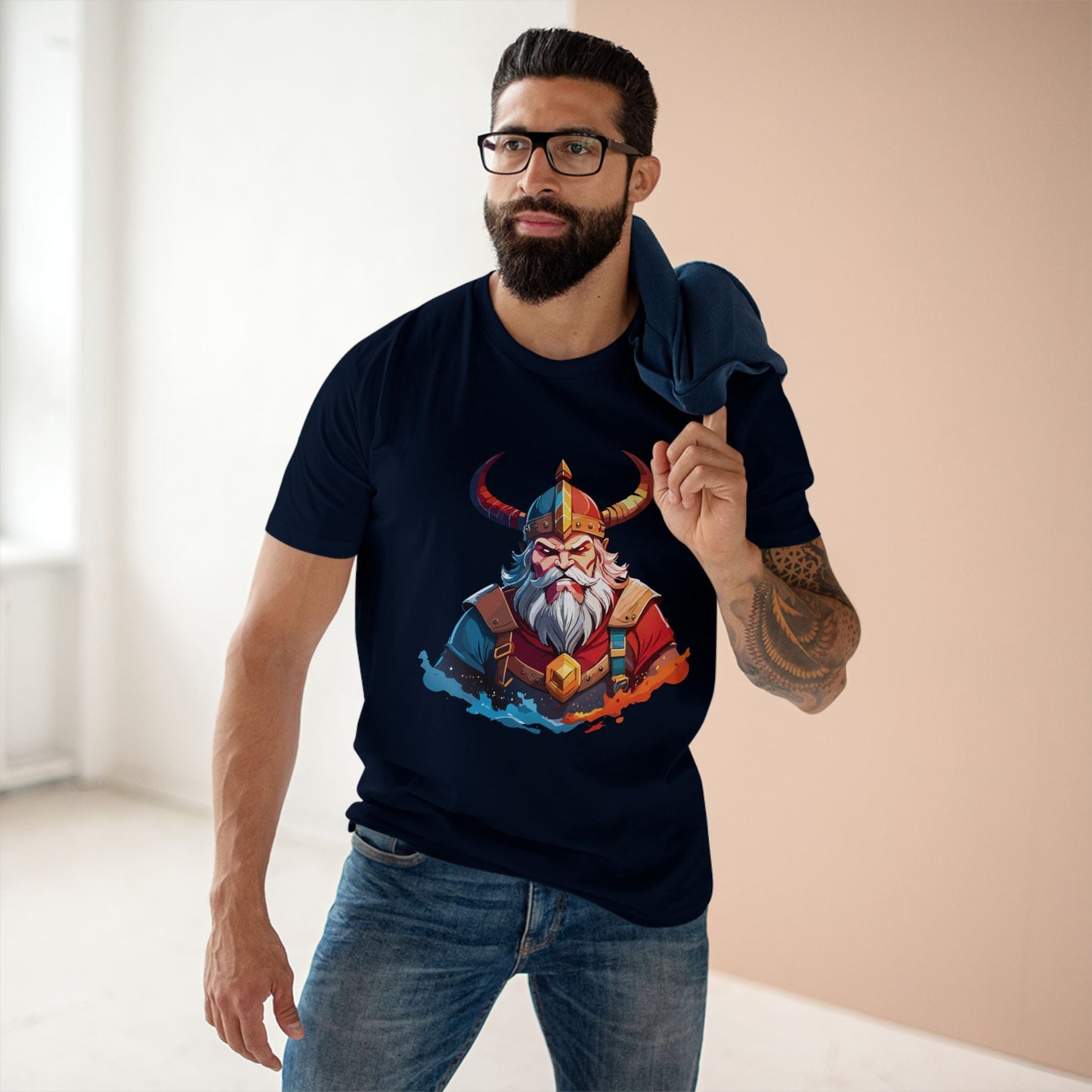 Viking Graphic Unisex 100 Cotton Staple Tee 22