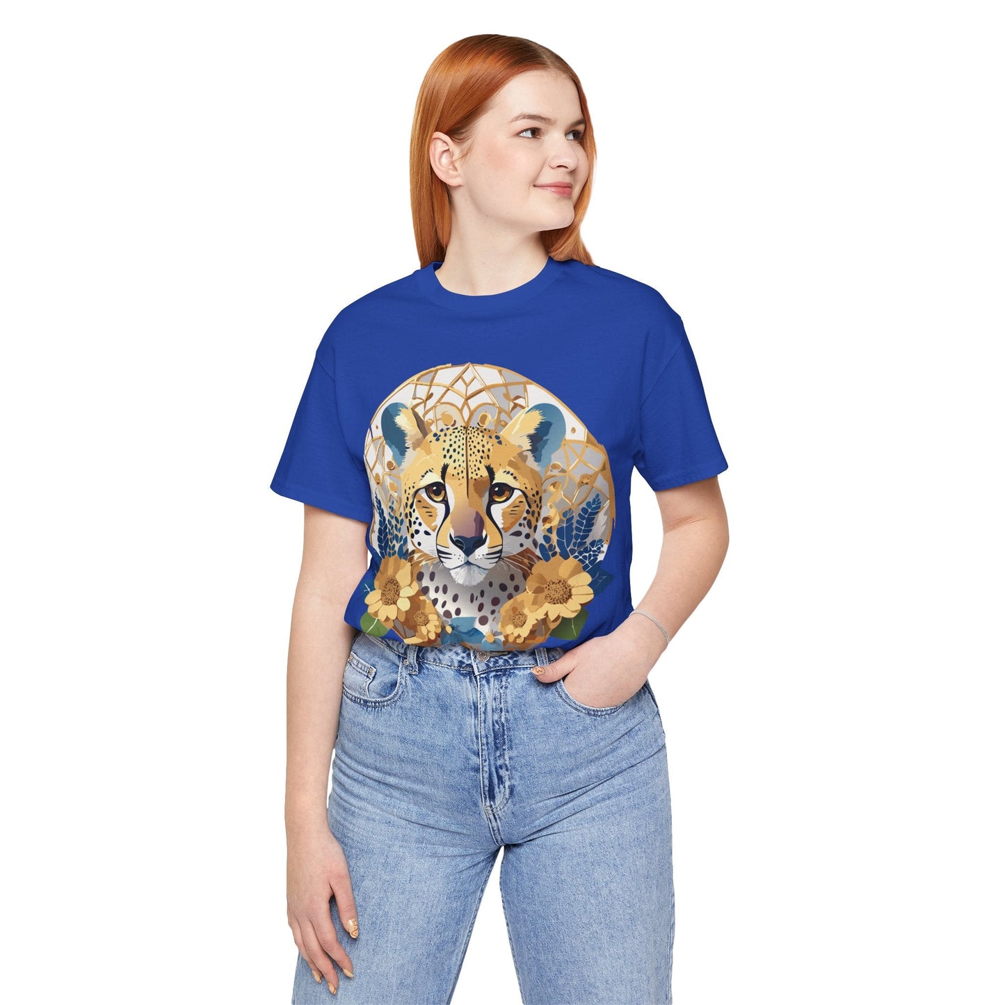 Medallion Shirt Unisex Graphic Tee With Vintage Inspired Adelpha Artwork Short Sleeve Jersey