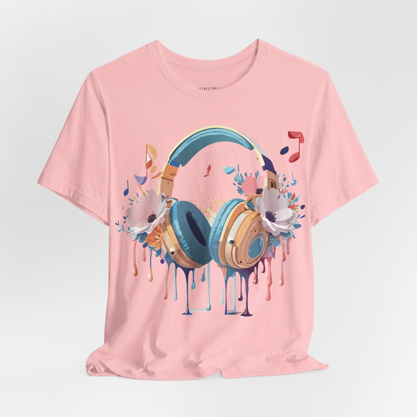 Adelpha Graphic Unisex Music T Shirt With Vintage Inspired Artwork Short Sleeve Tee
