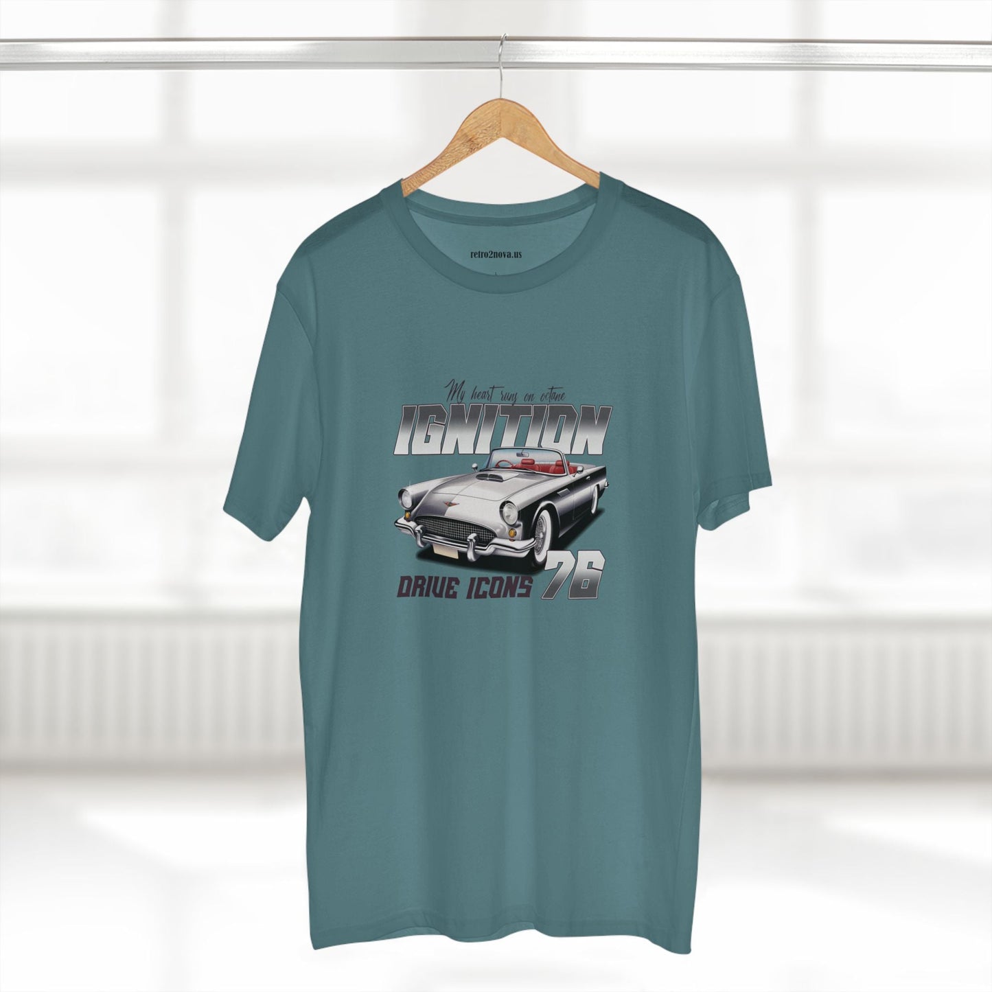 Retro Car Shirts Vintage Car Shirts RC11 Unisex Premium Cotton Tee With Original Art Design