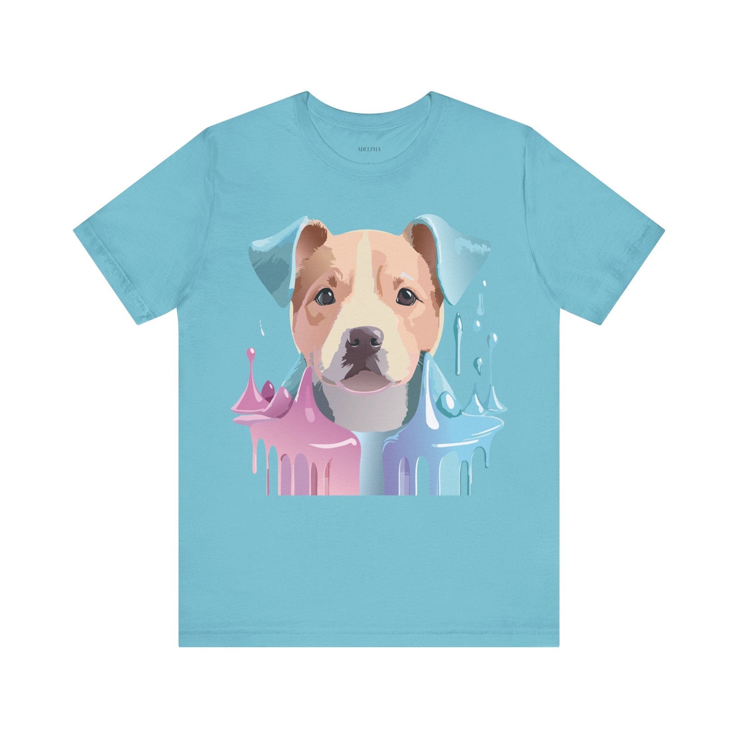 Dog Graphic T Shirt Unisex Jersey Short Sleeve Adelpha Vintage Art Tee Premium Comfort