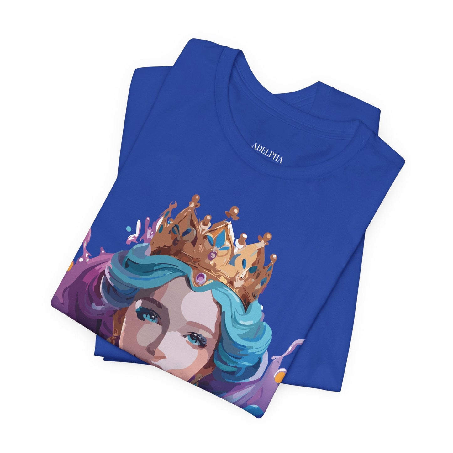 Queen Woman Portrait Graphic Unisex 100 Cotton Vintage Artwork Tee 1